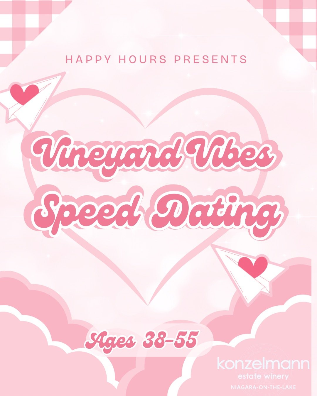 Vineyard vibes Speed Dating 38-55@konzelmann estate winery(notl)