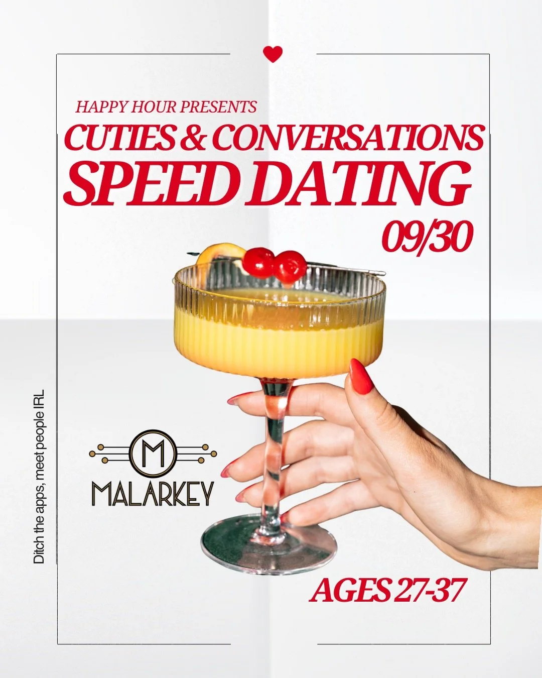Cuties &amp; Conversations Speed Dating Ages 28-38(Hamilton)