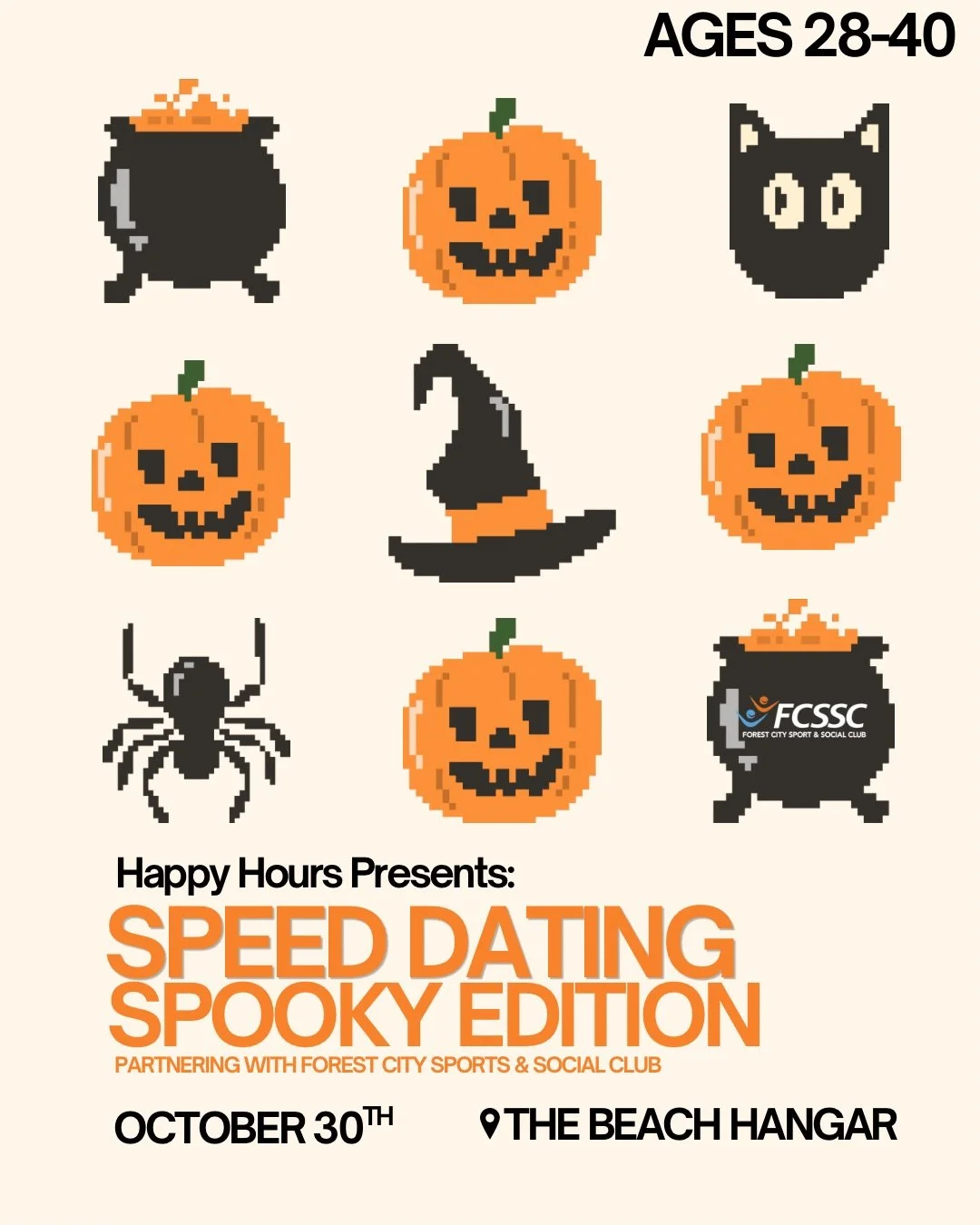 Spooky Speed Dating - Beach Hangar