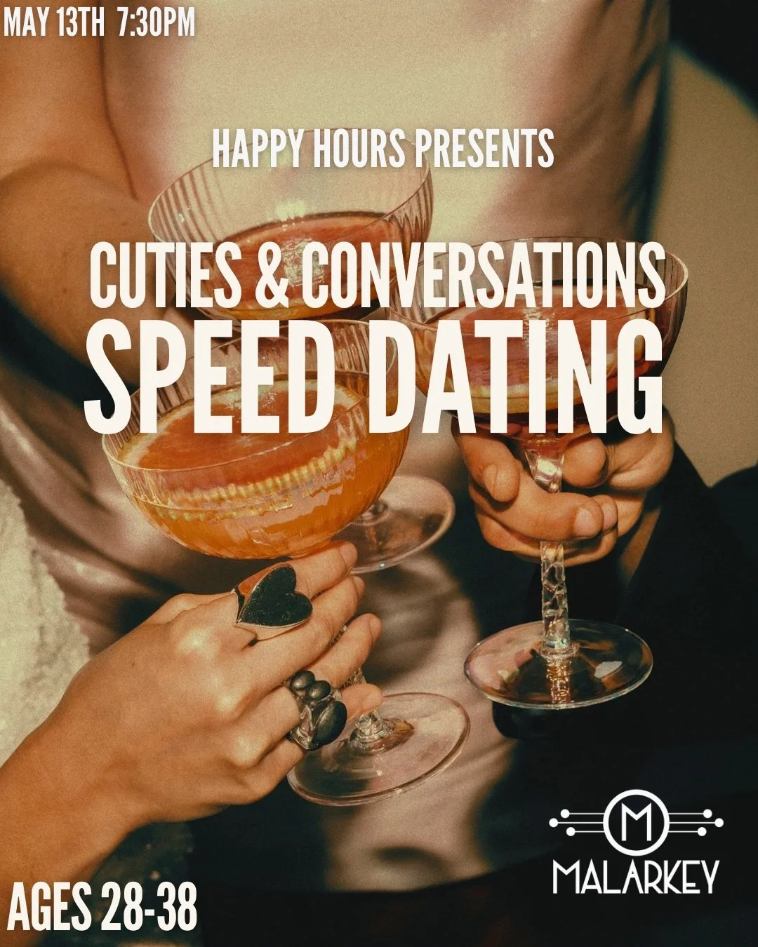 Cuties & Conversations Speed Dating Ages 28-38 (Hamilton)