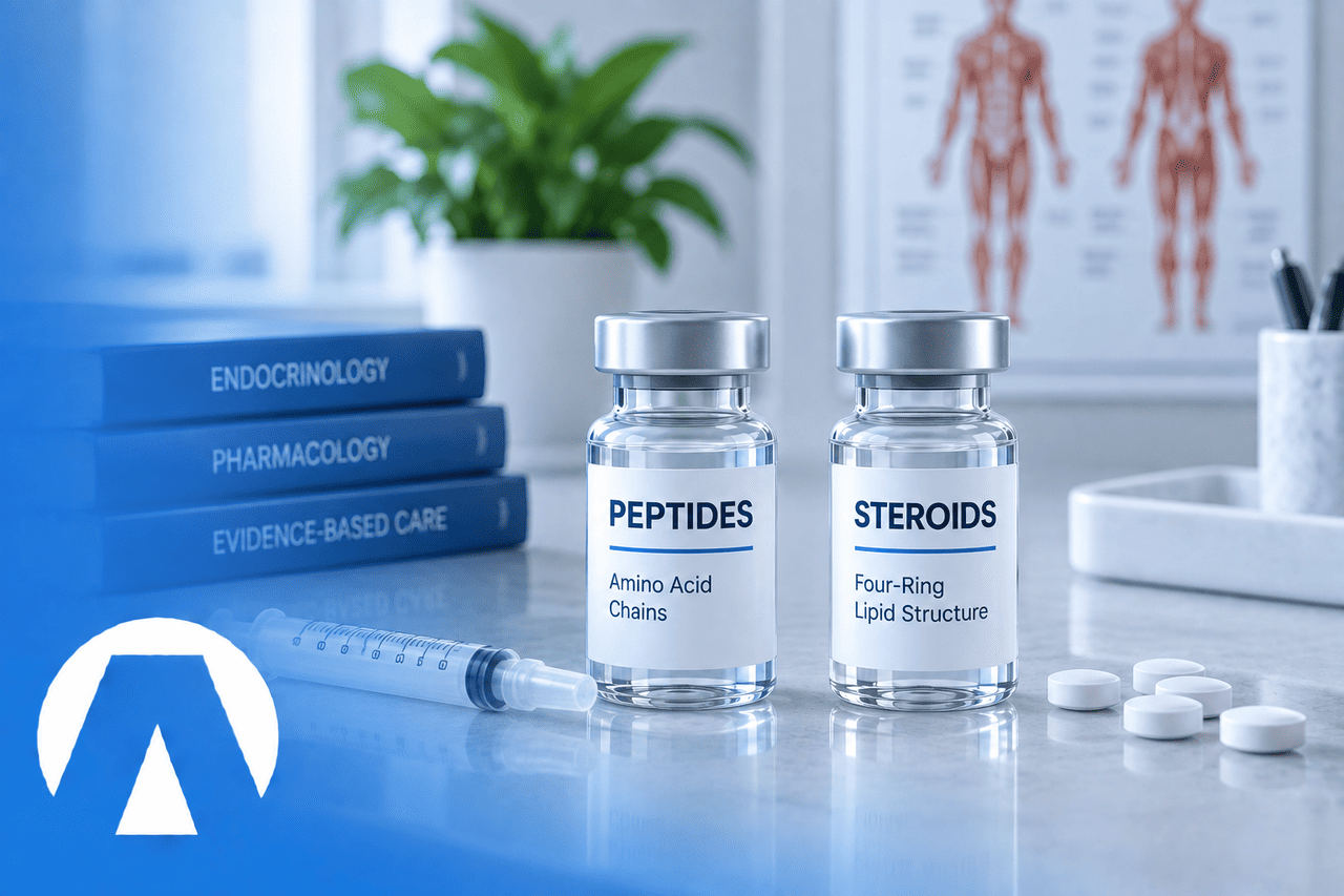 Are Peptides Steroids? Peptides vs. Steroids Explained