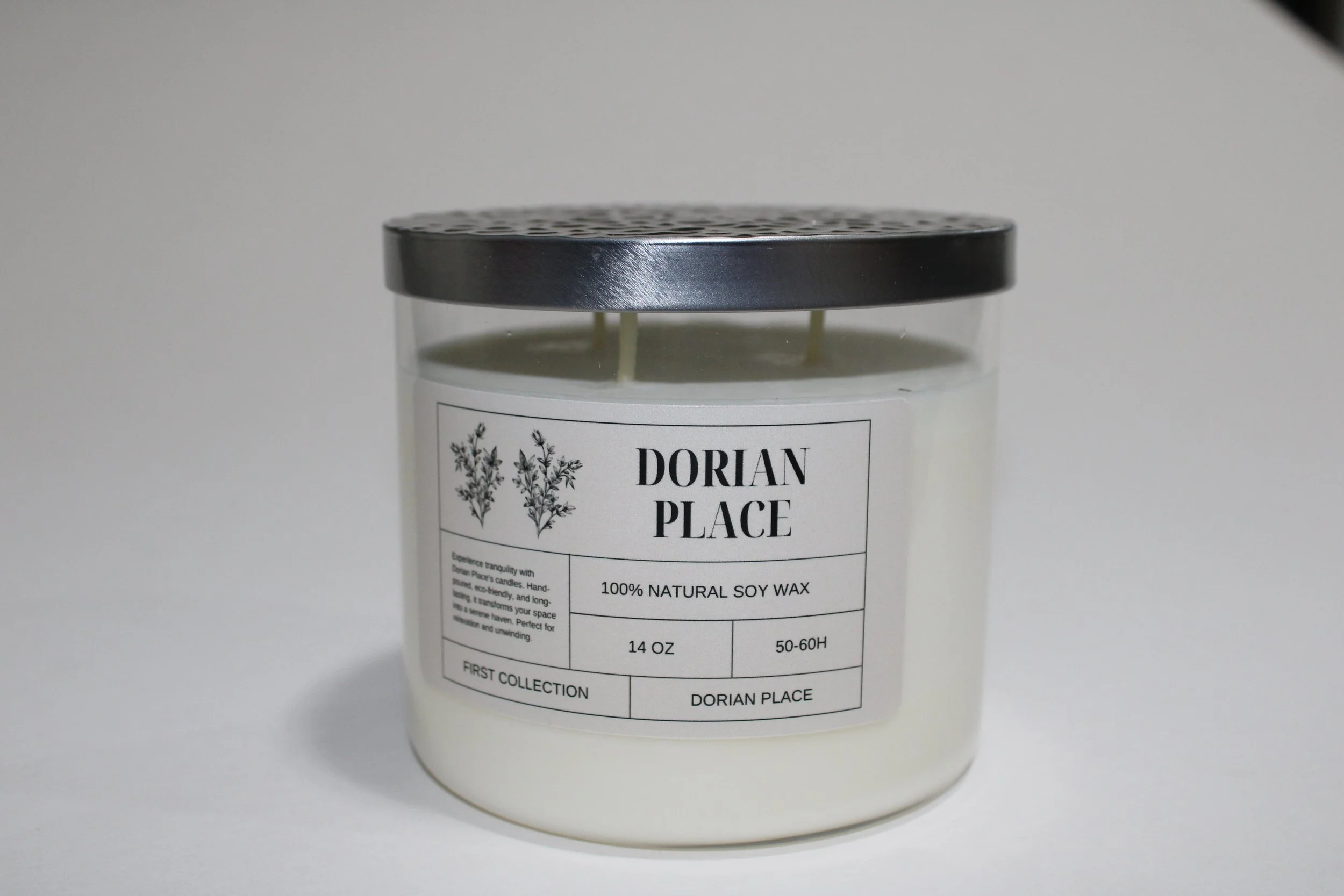 14 oz Three wick candle