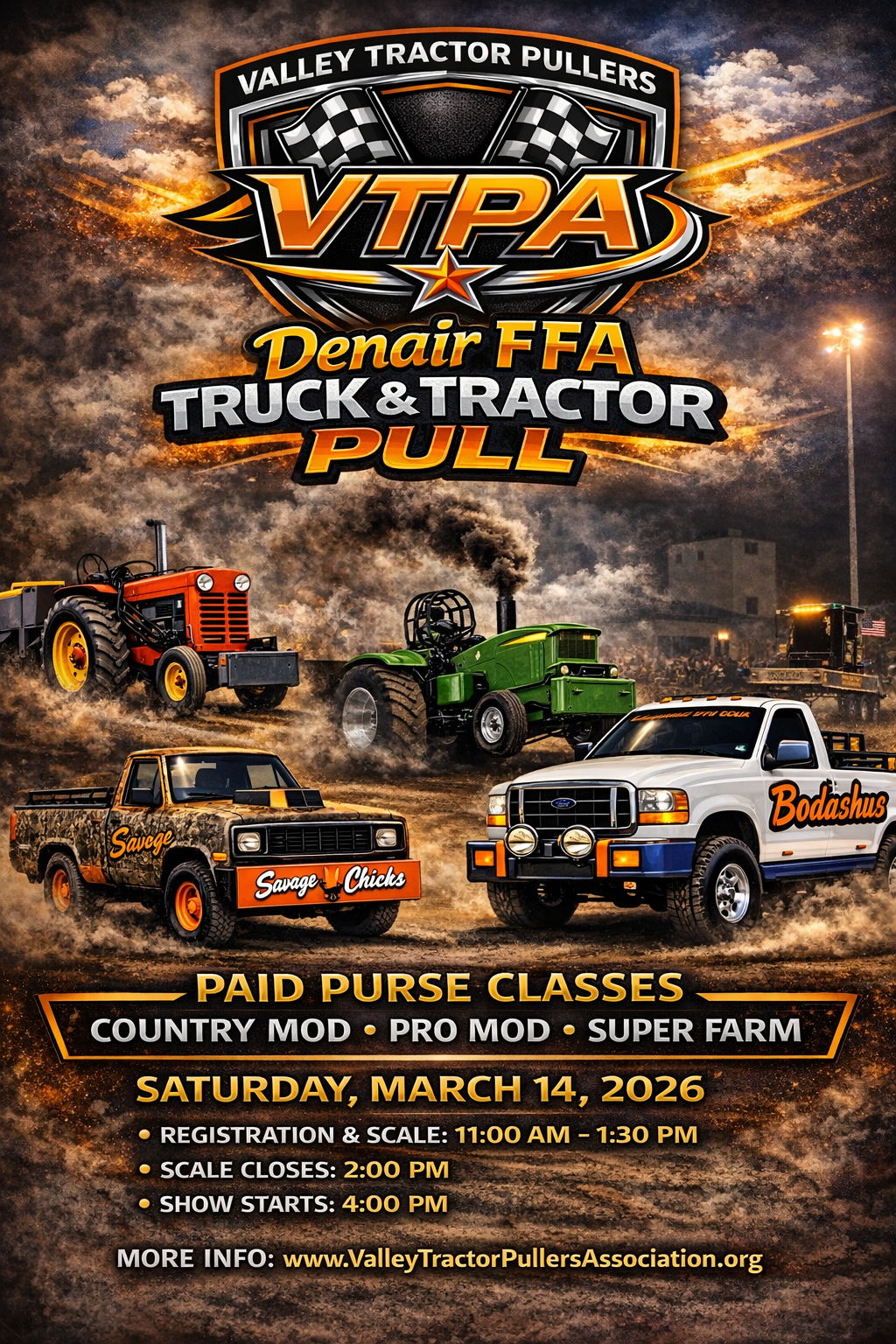 DENAIR FFA - TRUCK & TRACTOR PULL