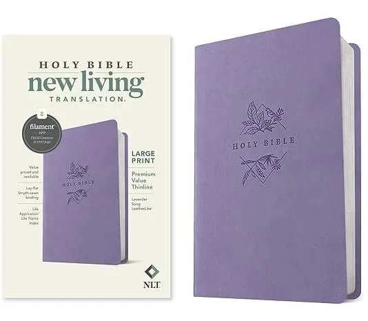 NLT Thinline Lavender Leatherlike