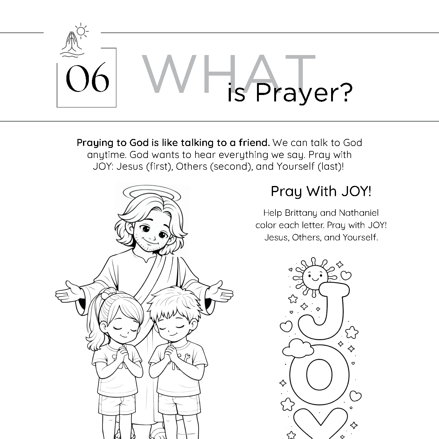 Pre-K Lesson 6