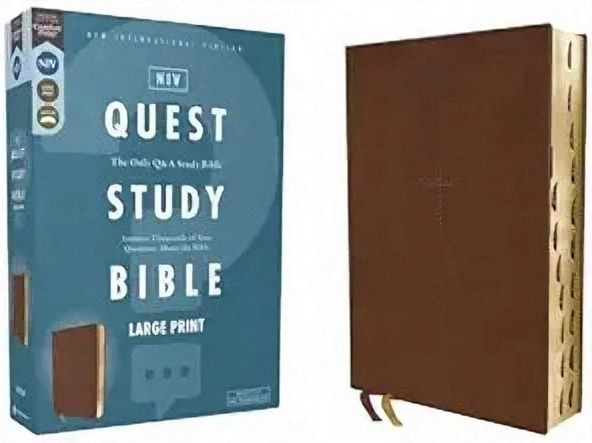 NIV Quest Study Bible - Leatherlike
