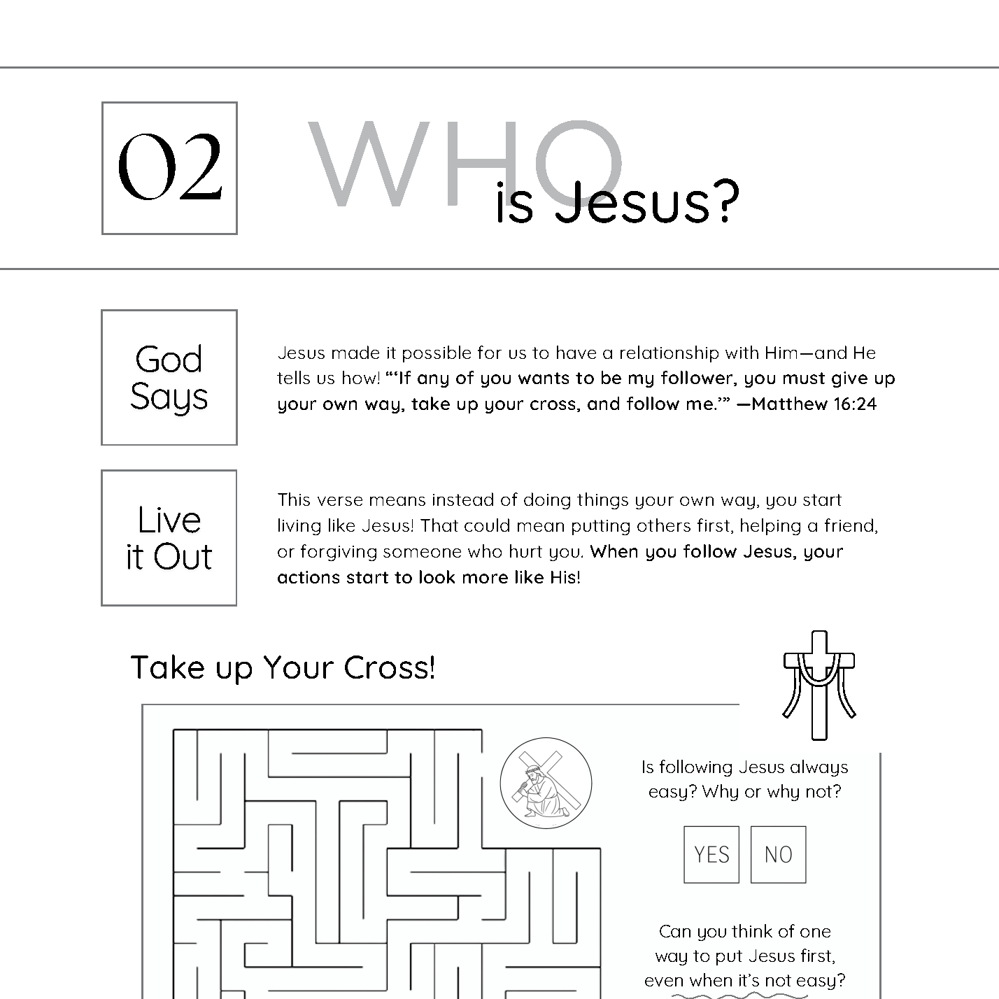 Faith Foundations Kids Lesson 2