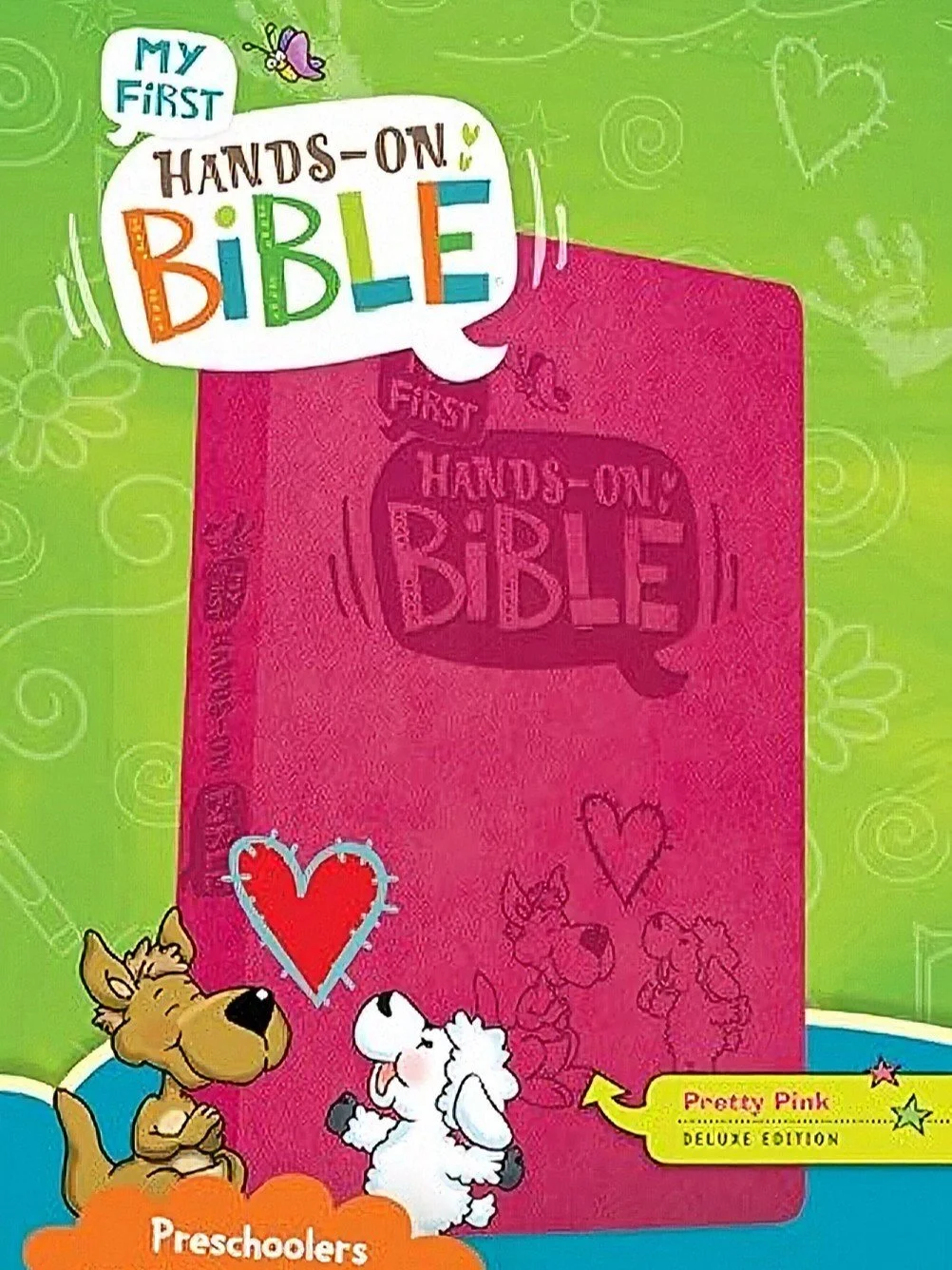 Preschool Bible Leatherlike Pink