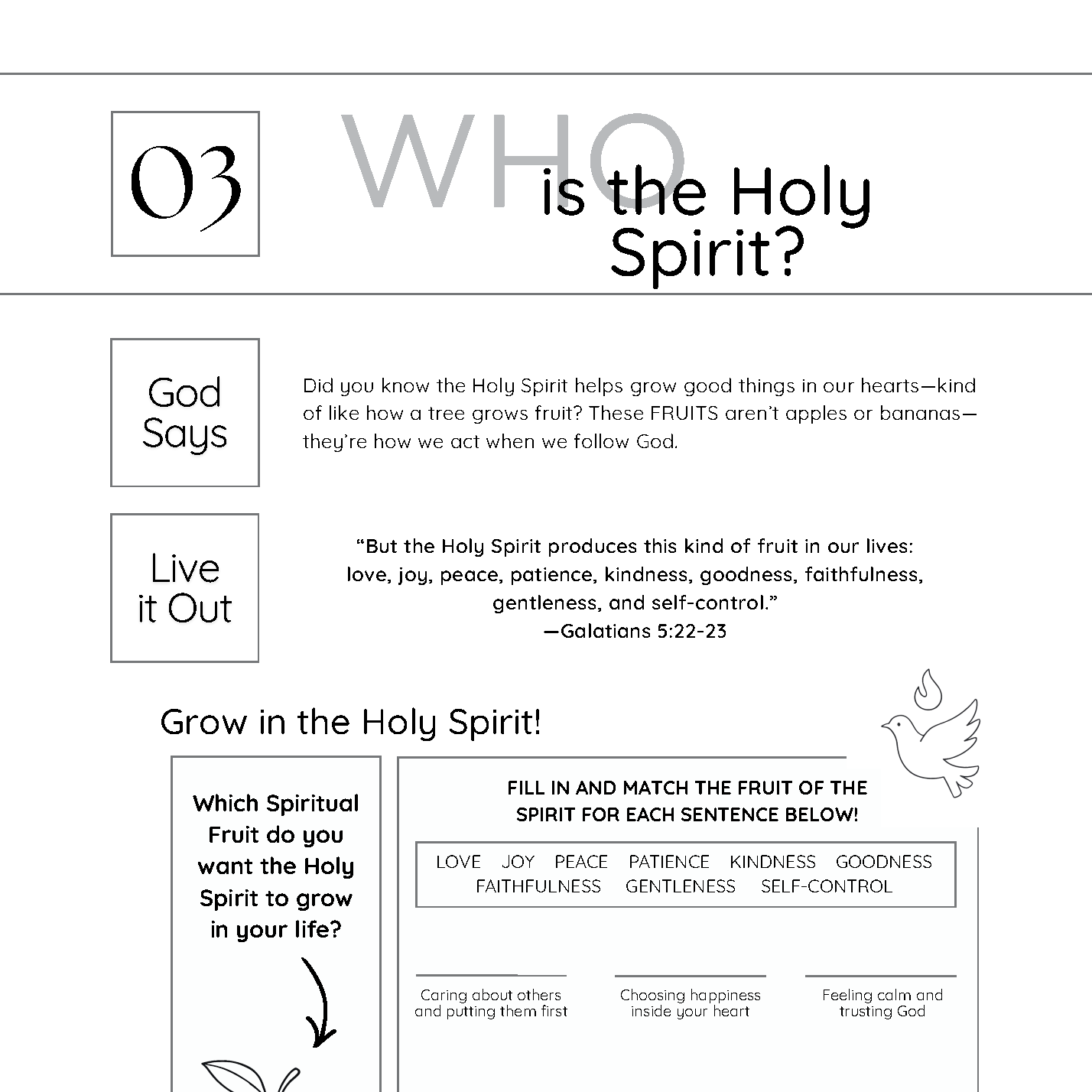 Faith Foundations Kids Lesson 3
