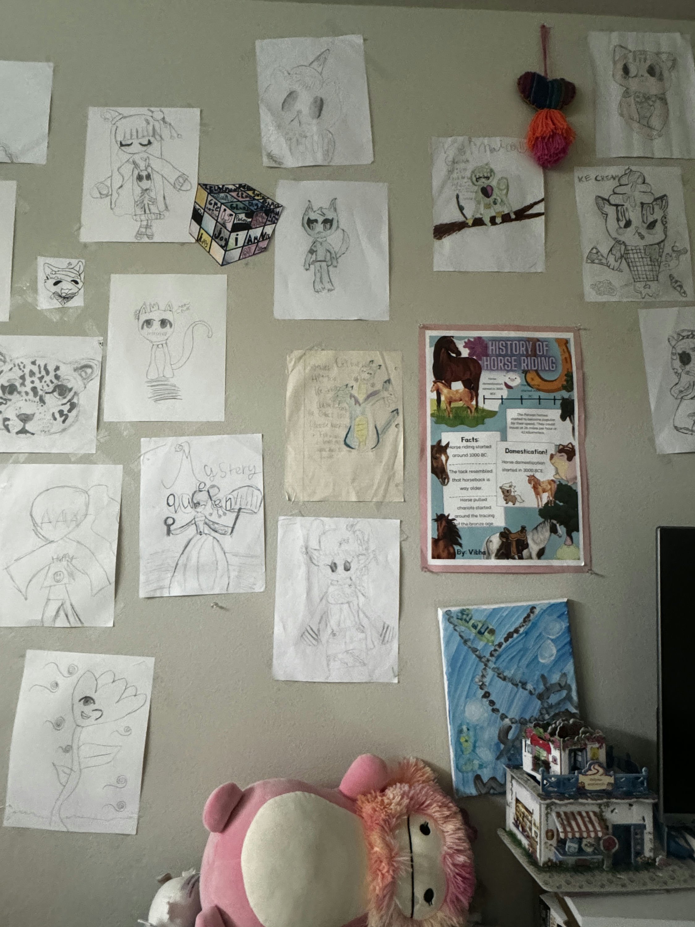 Vibha's Drawings and Artwork