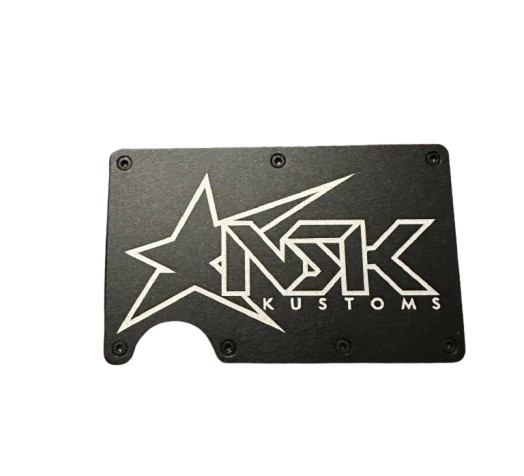 Outlined NSK Wallet and Money Clip