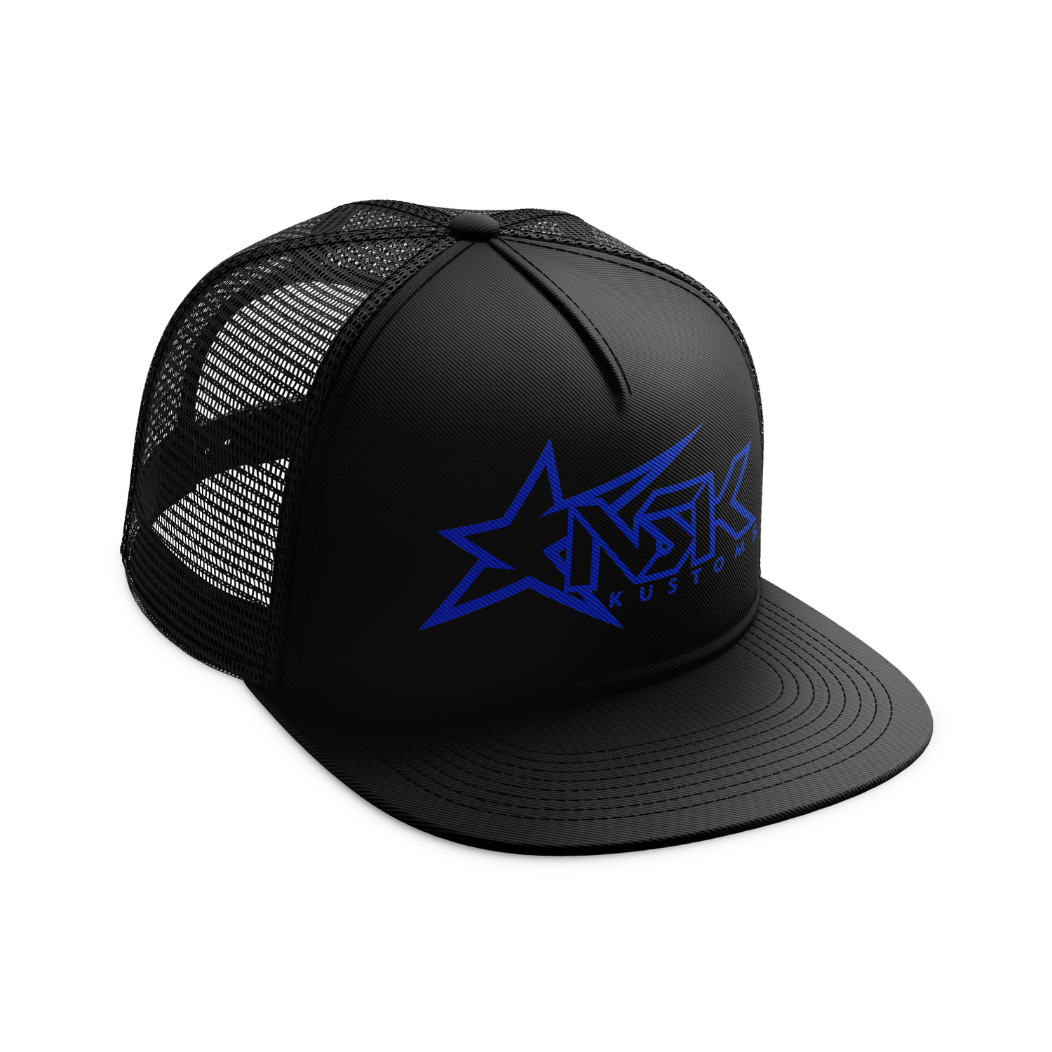 NSK Mesh Snapback Big Logo Blue