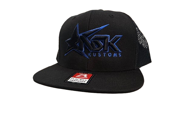 NSK Mesh Snapback Big Logo Blue