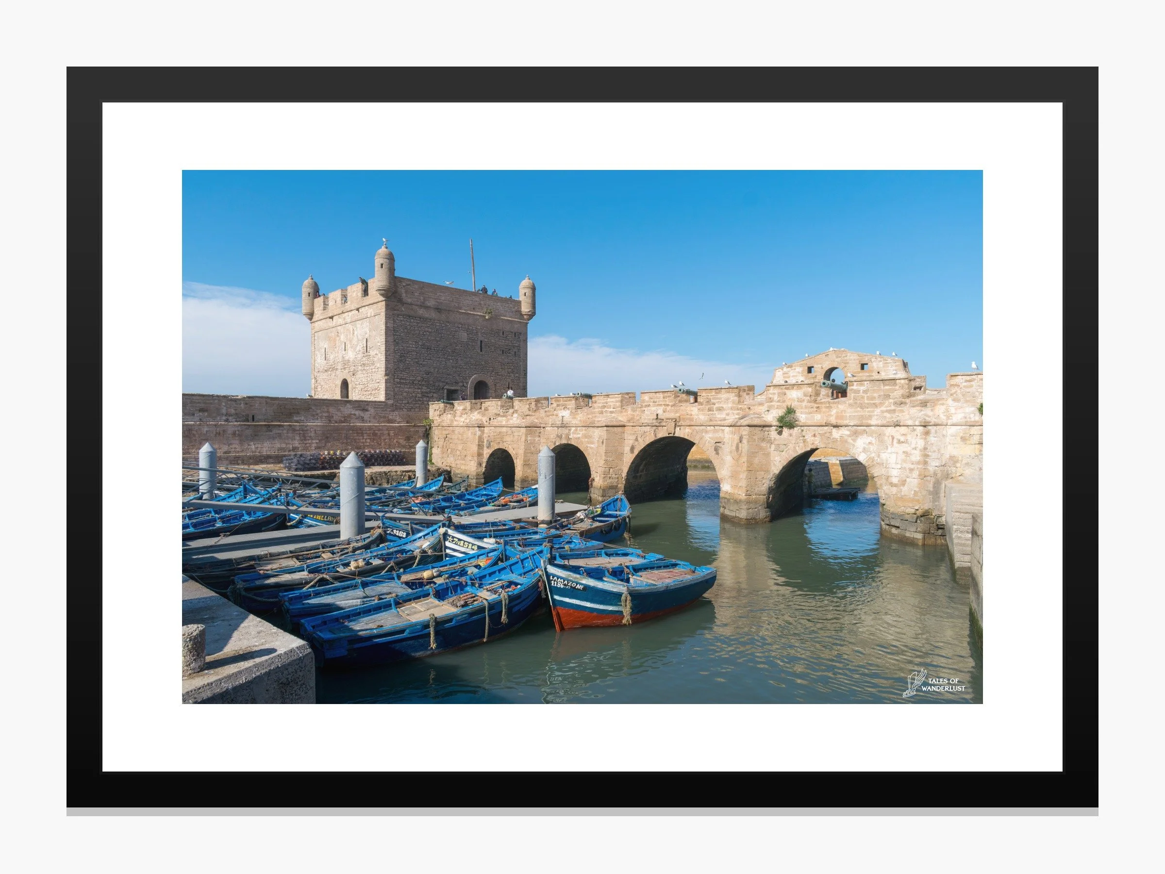 Blue Boats of Essaouira