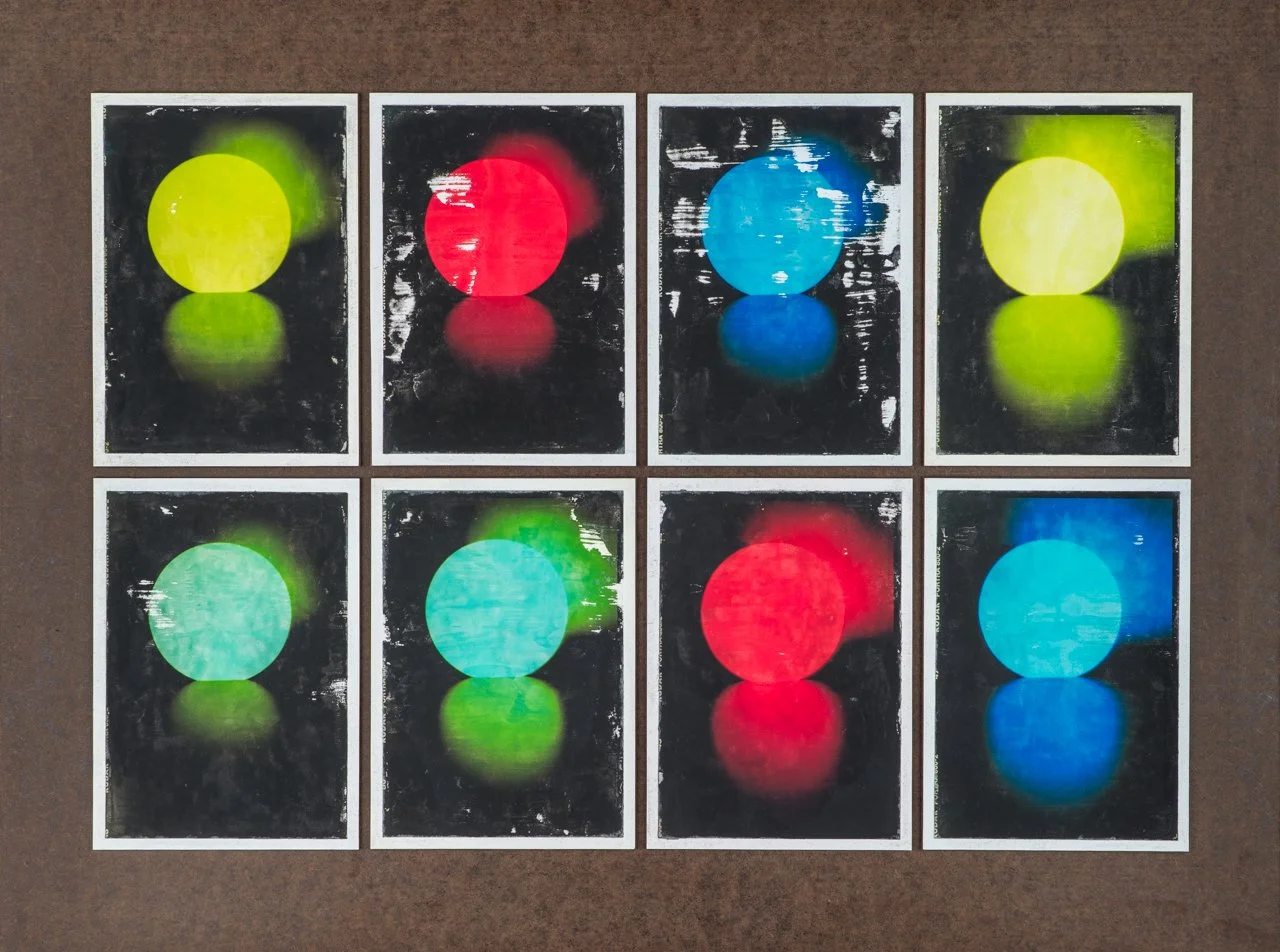 Paradigms, Aqueous (Pigment Ink Transfers to Board)