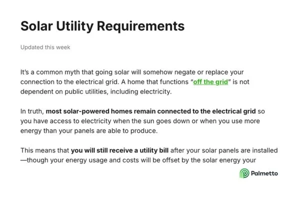 Palmetto support exerpt utility requirements.jpg