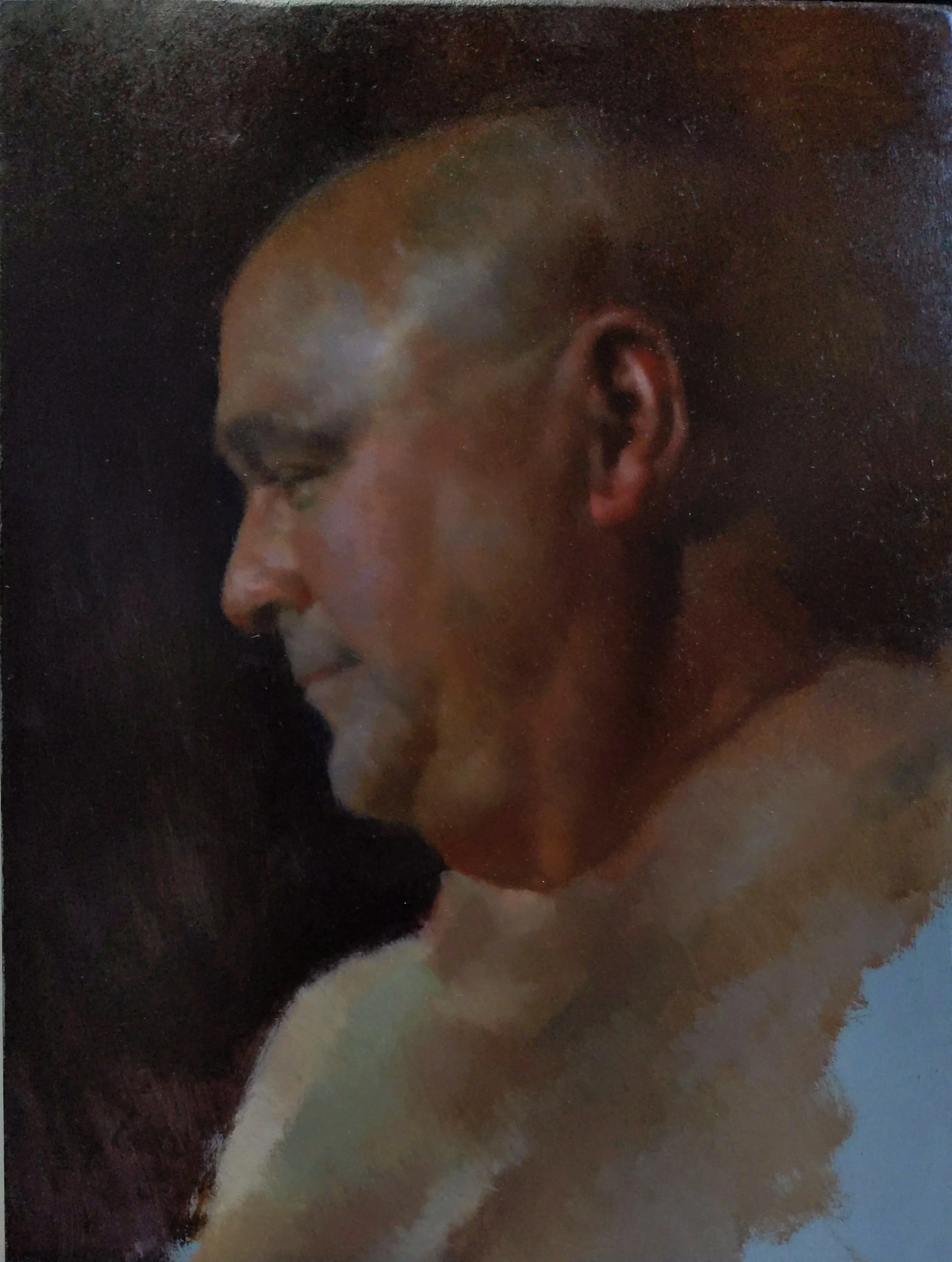 The Handyman (portrait)
8 x 10 Inches
Oil on Panel
