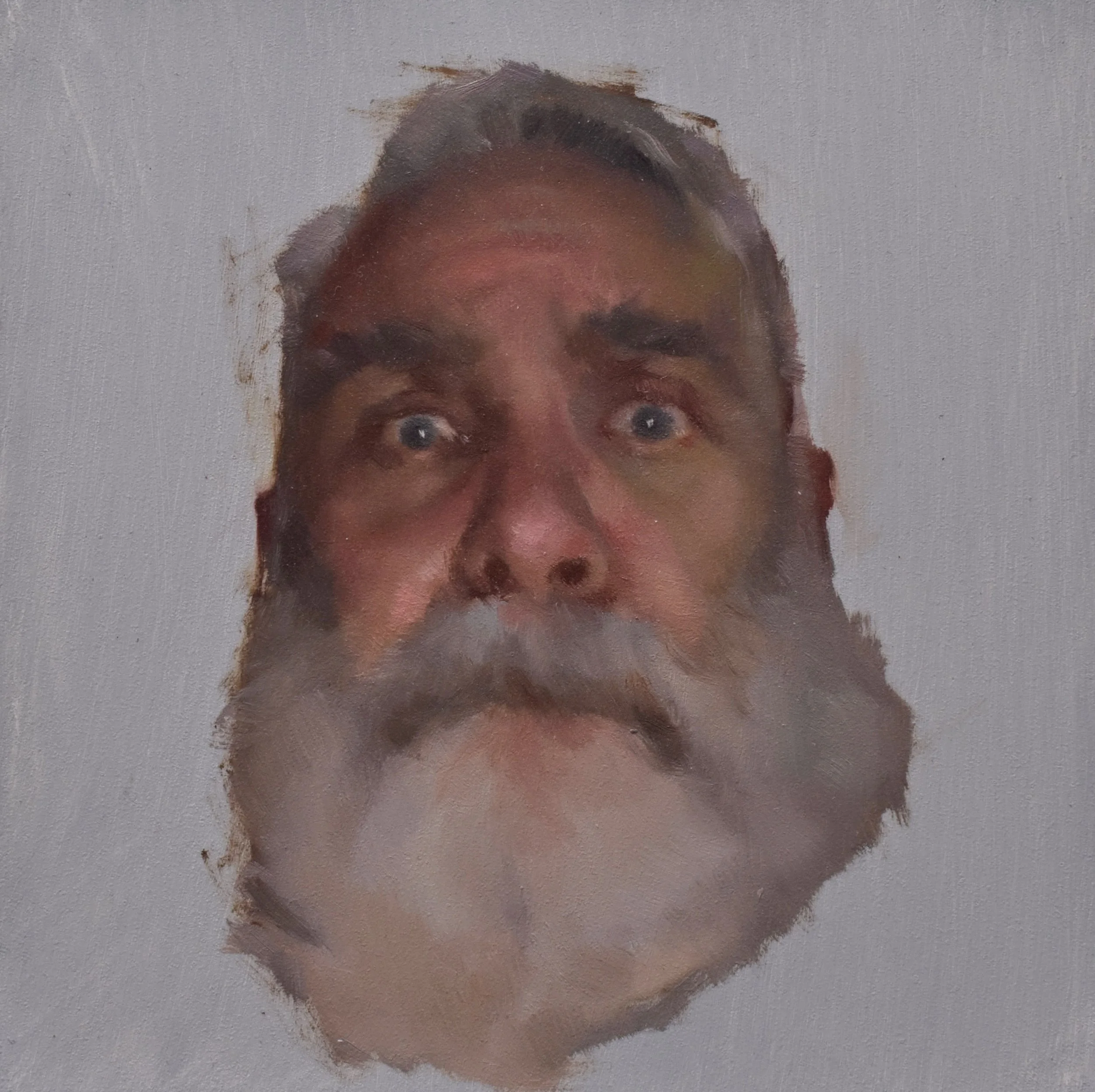 John
6 x 6 Inches
Oil on Panel