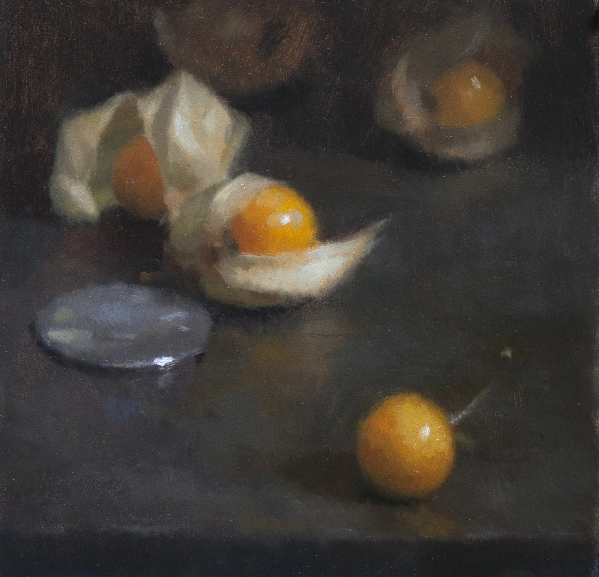 Gooseberries
6 x 6 Inches
Oil on Panel
