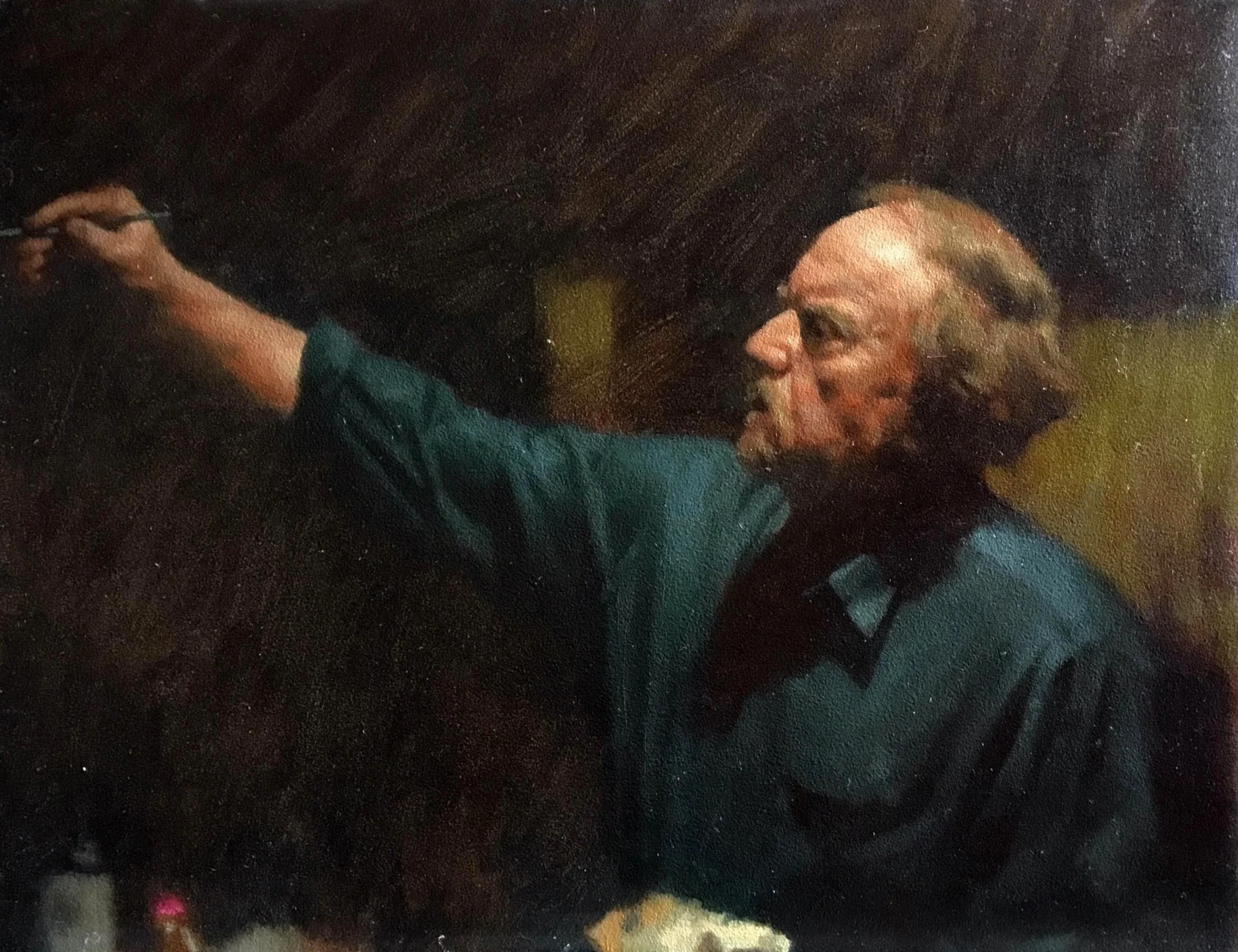 Nelson Demoing
9 x 12 Inches
Oil on Panel