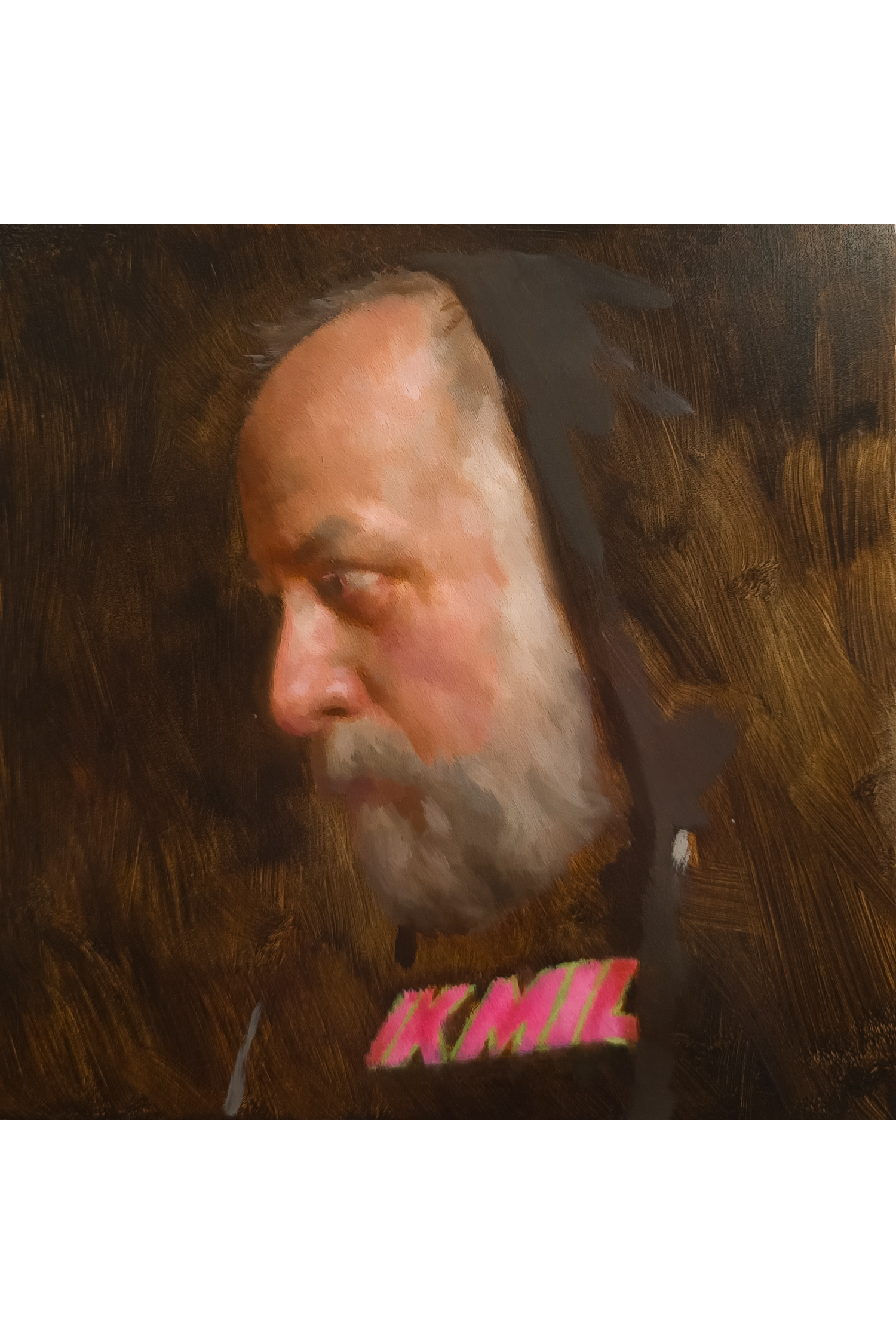 Pink Milk Self Portrait