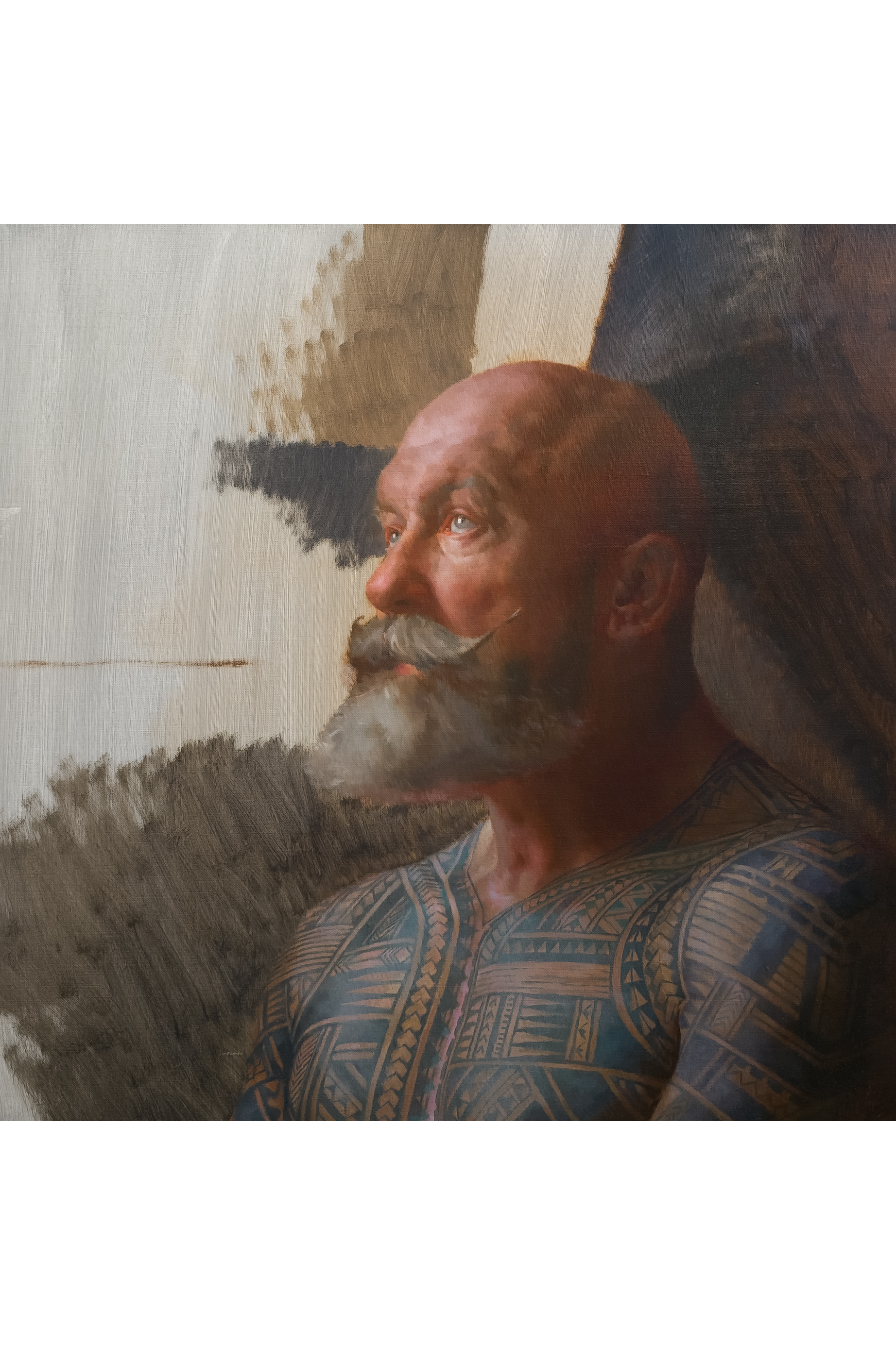 The Tattooed Man (Portrait)