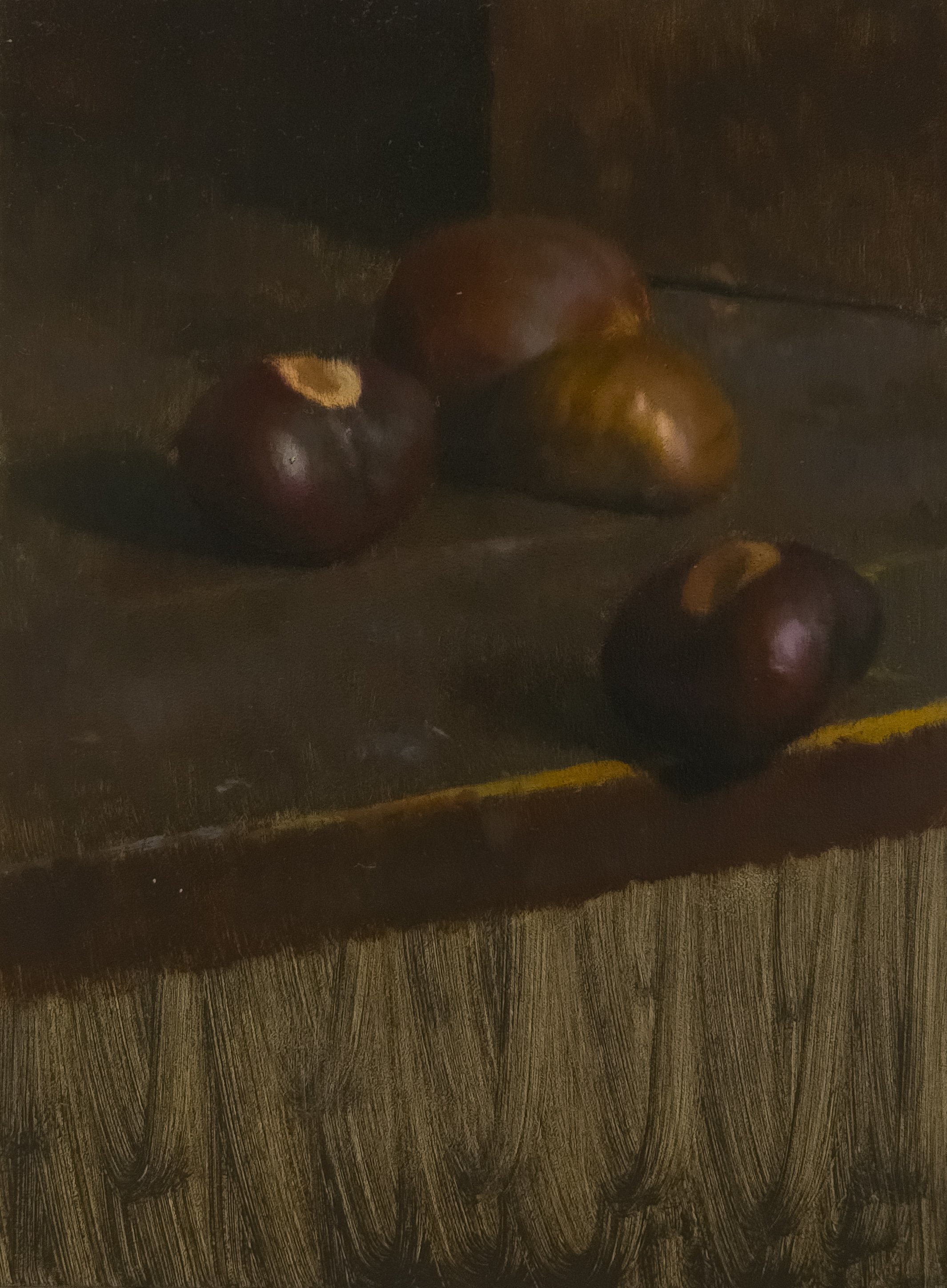 Chestnuts
5 x 7 Inches
Oil on Panel