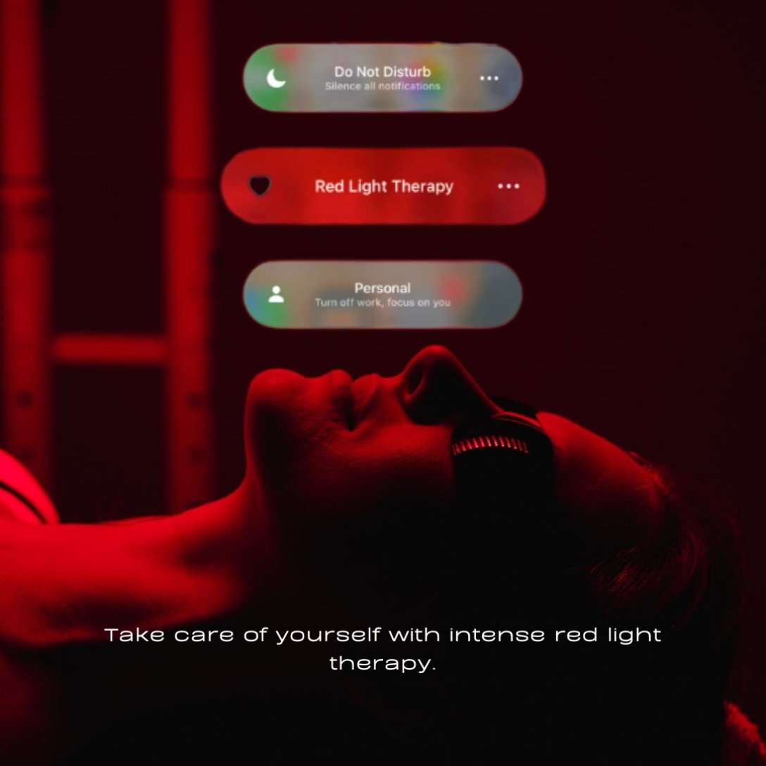 Not all red light therapy is created equal.

Our full-body red light therapy features 36,000 high-powered LEDs, delivering an immersive experience designed to support recovery, skin health, circulation, and overall wellness.

Take a moment to unplug 