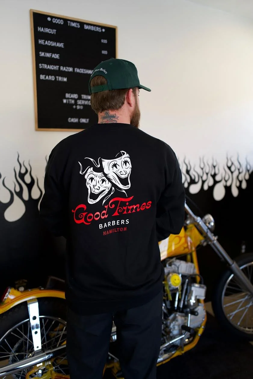 Good Times Barbers merchandise