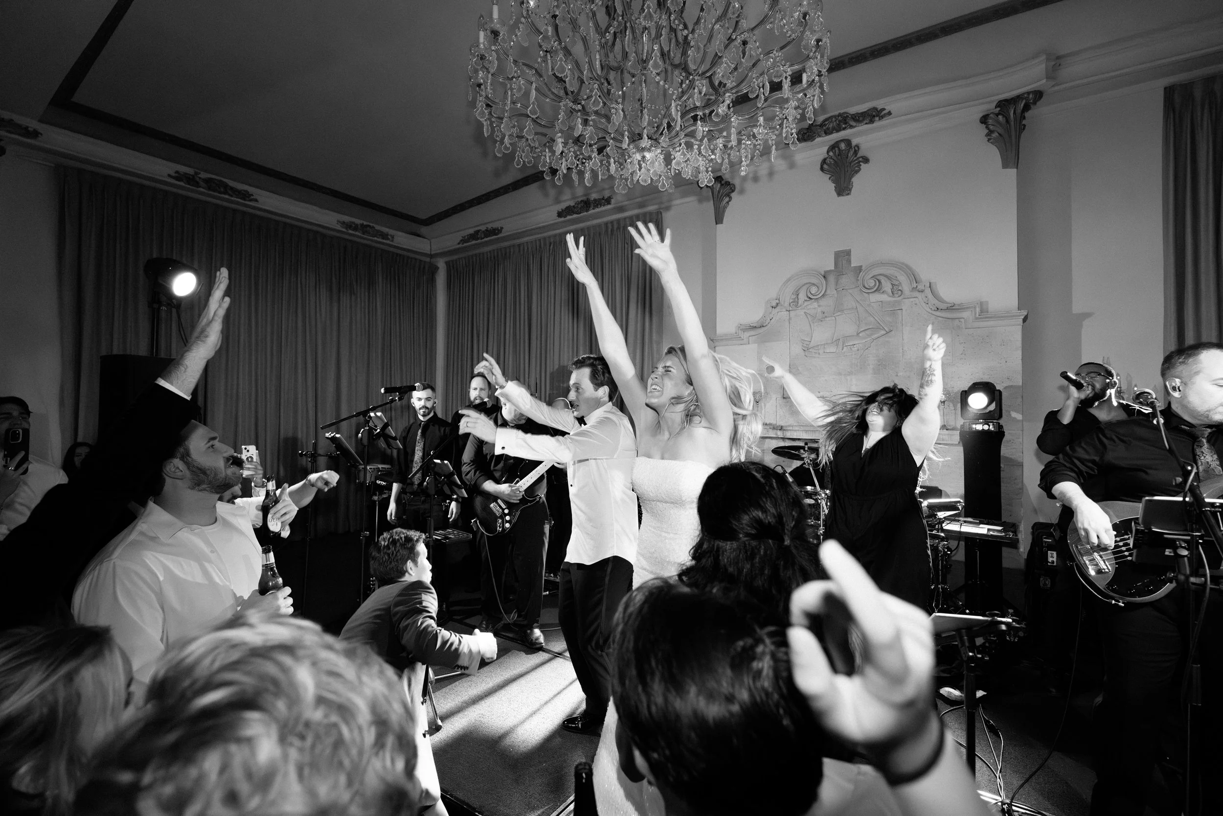 Wedding reception at The Flanders Hotel