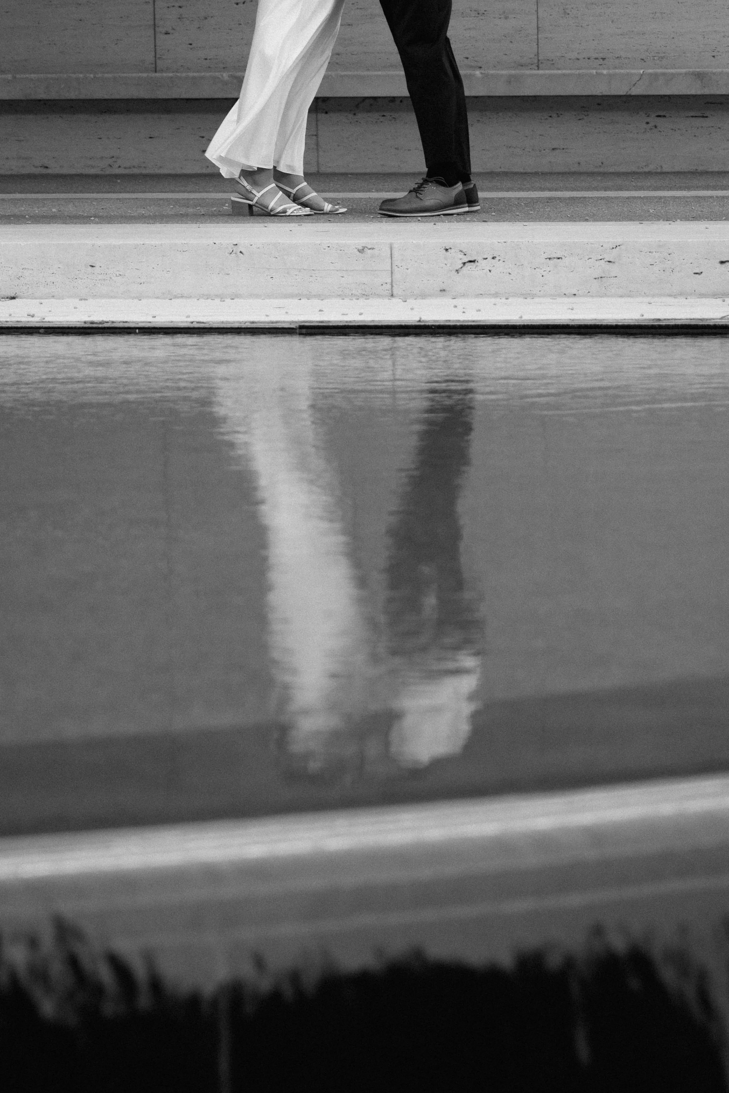 Kimbell Art Museum engagement and proposal photography