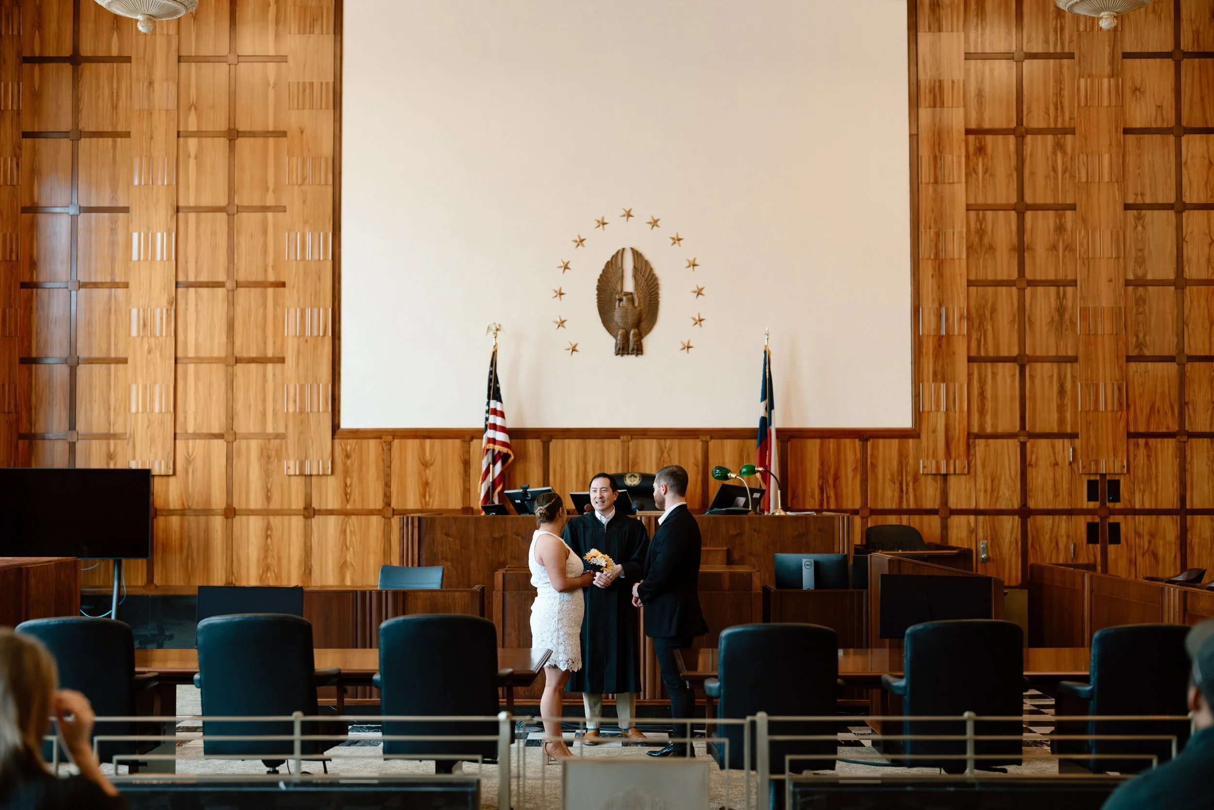 Austin elopement wedding civil ceremony
