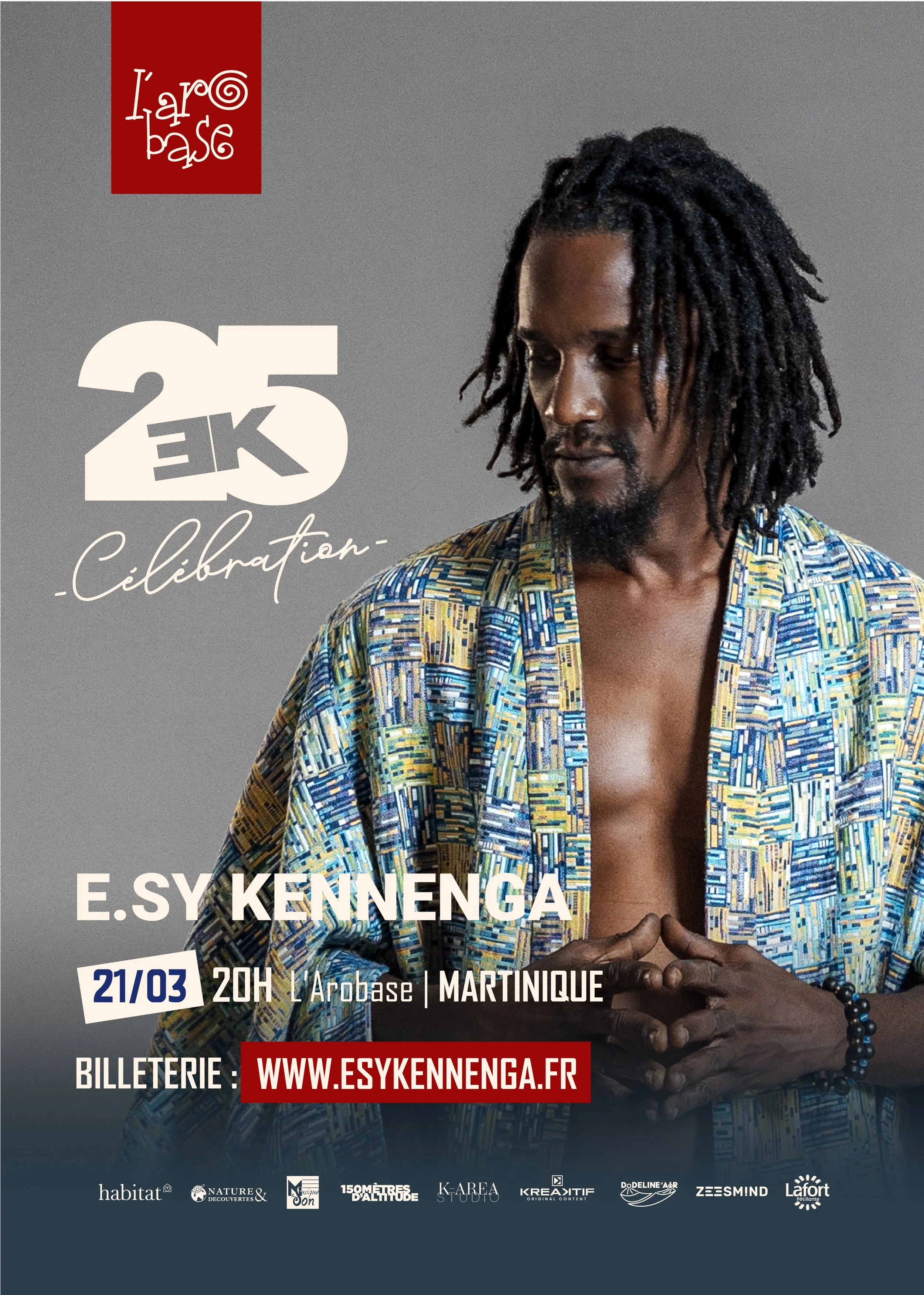 EK 25 Célébration — Concert Live @ Arobase, Fort-de-France