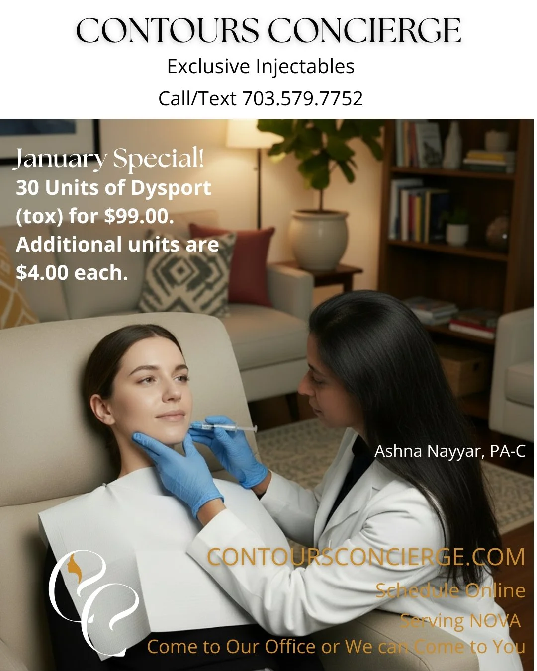 We have a wonderful special for you this month to start the New Year off right! 30 units of Dysport (tox) for only $99.00. If you need additional units, it's just $4.00 each. We've been doing a series of posts on what tox can do for you both cosmetic