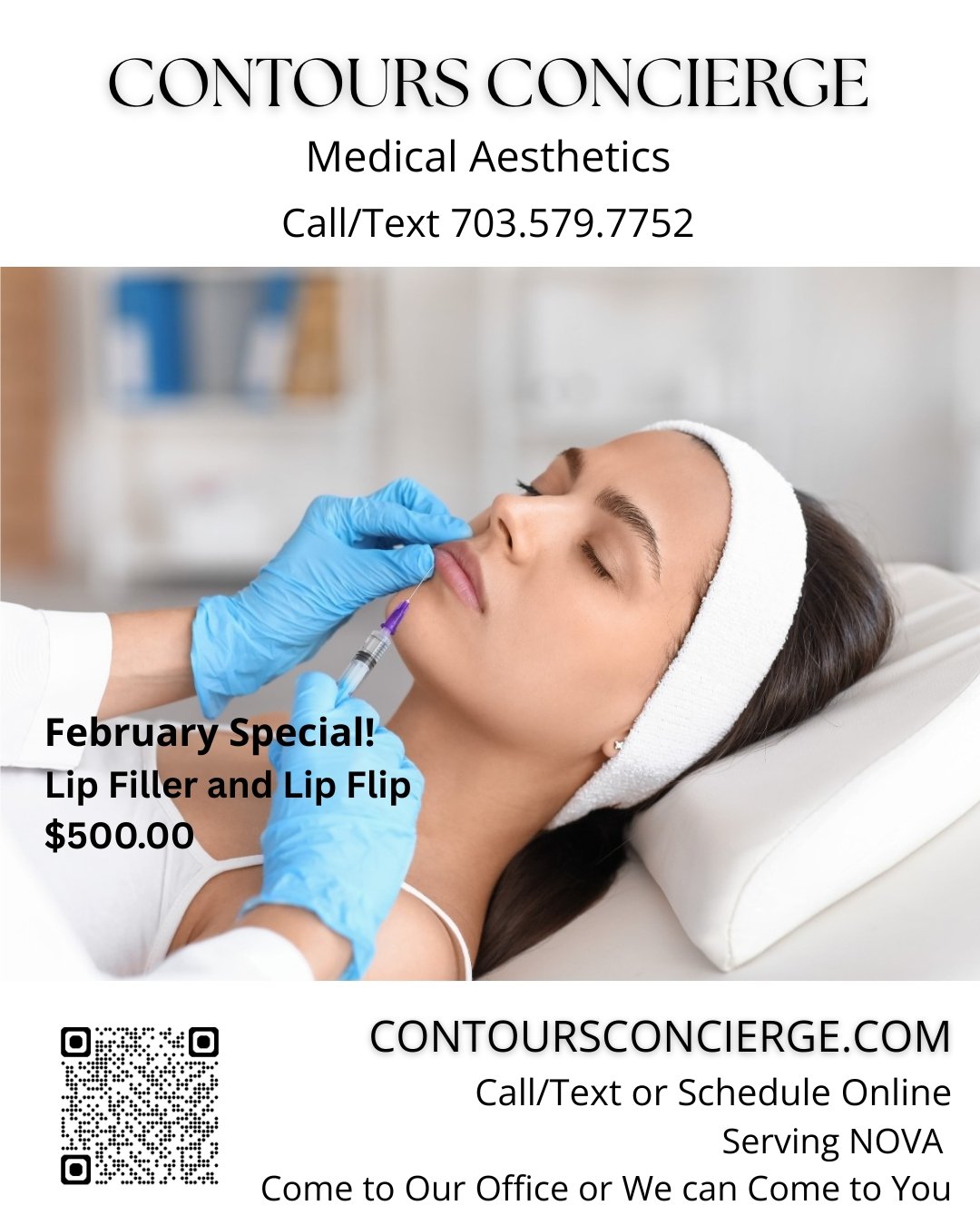 February special is Lip Filler and Lip Flip for $500.00!
It's likely you know what lip filler is but what about a lip flip? What's that?
A lip flip uses Dysport in tiny doses to weaken the muscle that pulls the top lip inward, causing the lip to roll