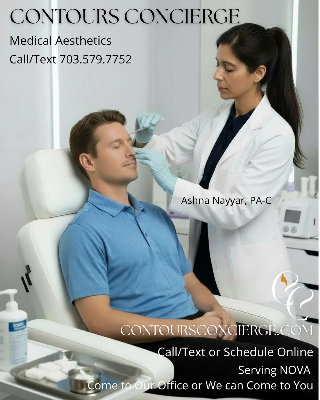 Trust &amp; Expertise

Not all injectors are the same &mdash; and that matters.

Training, experience, and facial anatomy knowledge directly impact your results.
Medical aesthetics should feel safe, thoughtful, and personalized &mdash; never rushed.

