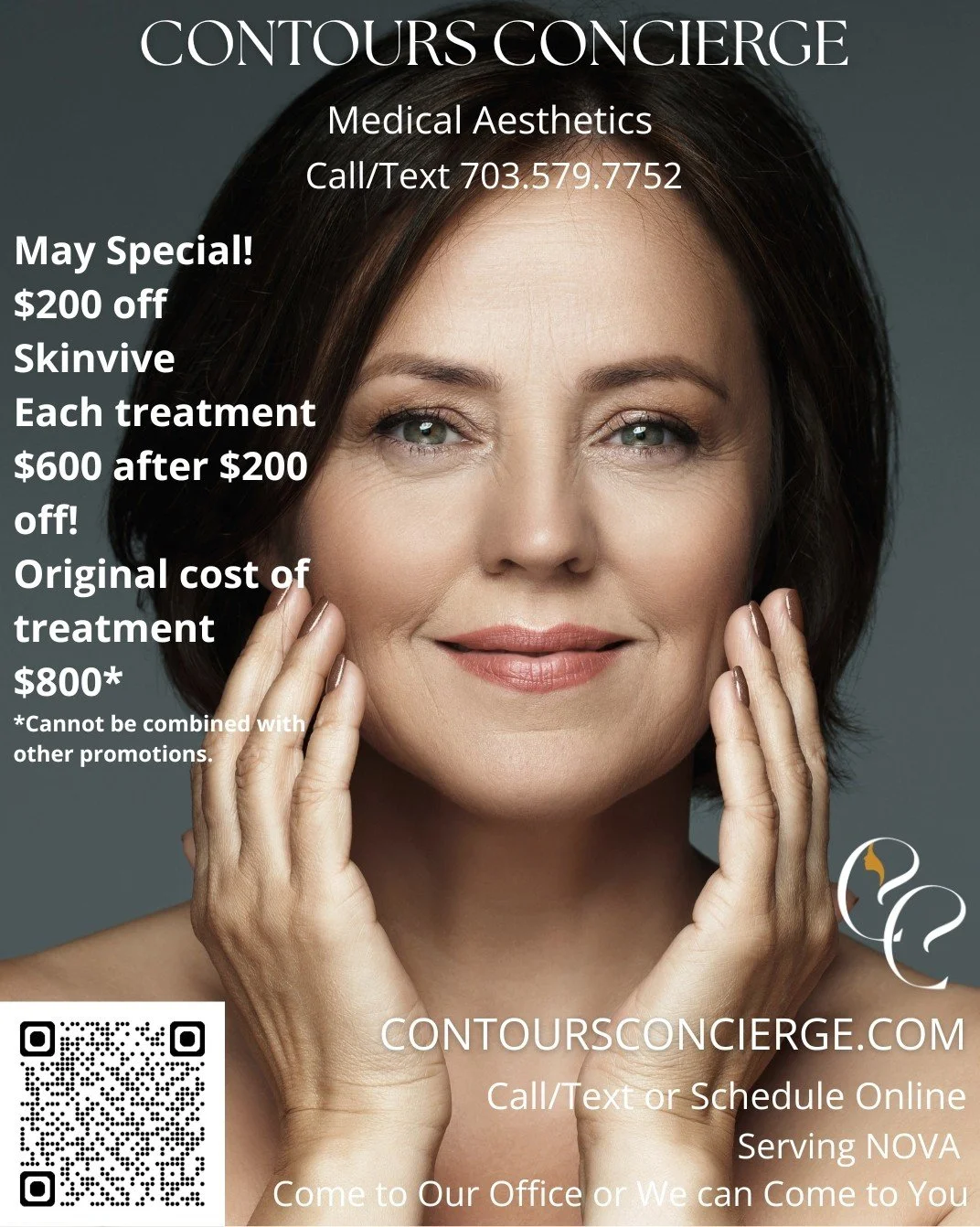 Our second May promotion! $200 of Skinvive!

Skinvive by Juv&eacute;derm is an injectable treatment designed to improve skin quality, not facial volume.

It&rsquo;s often called an &ldquo;injectable moisturizer&rdquo; because it uses tiny microdrople