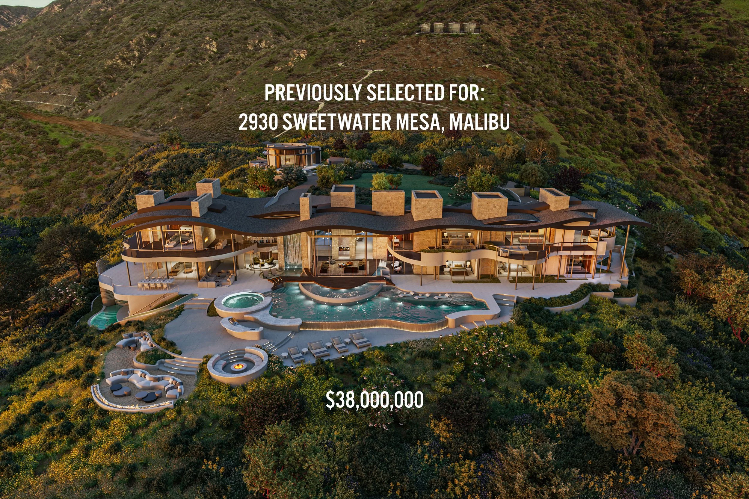 2930 Sweetwater Mesa Road Malibu California $38 million luxury estate represented by Andrew Pasquella Sotheby's International Realty