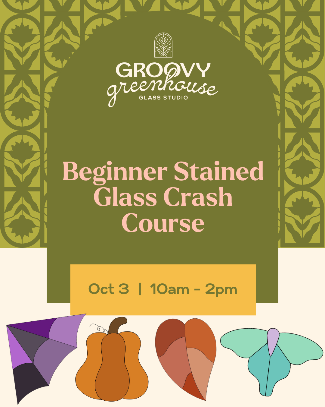 Beginner Stained Glass Crash Course 10/3