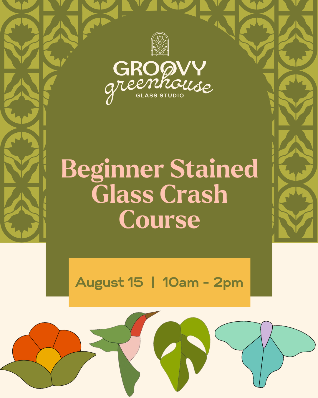 Beginner Stained Glass Crash Course 8/15