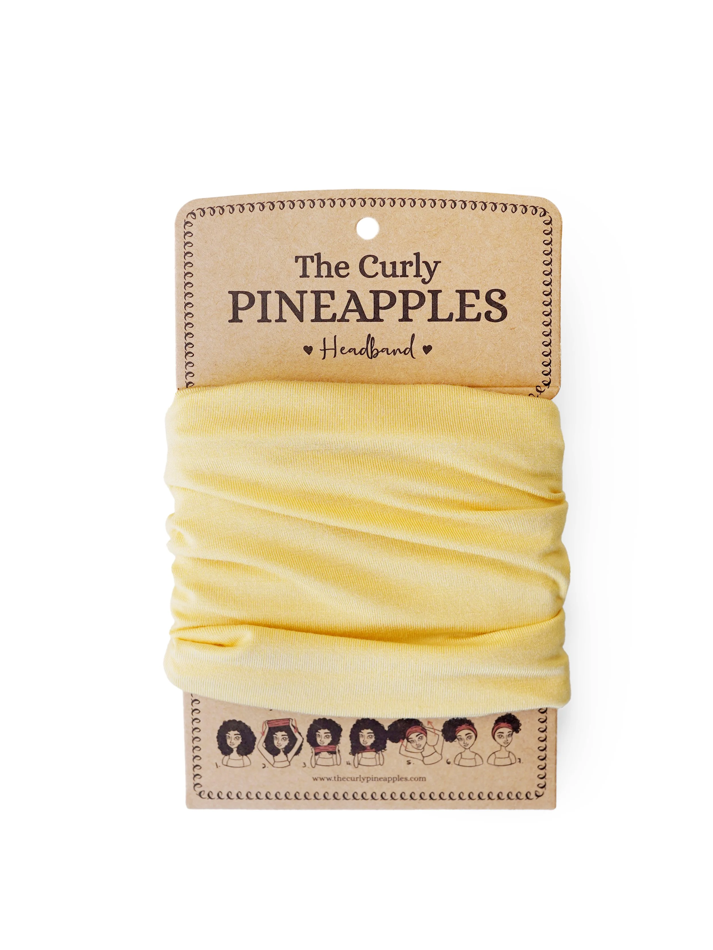 Buttercream Yellow Headband