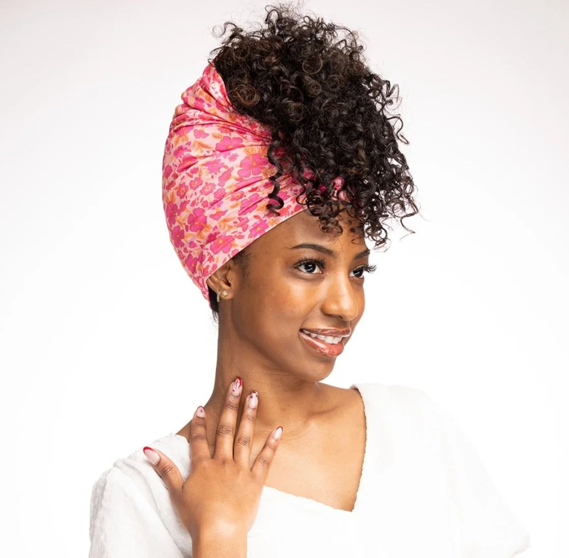 Fushcia Native Floral — The Curly Pineapples display picture 2