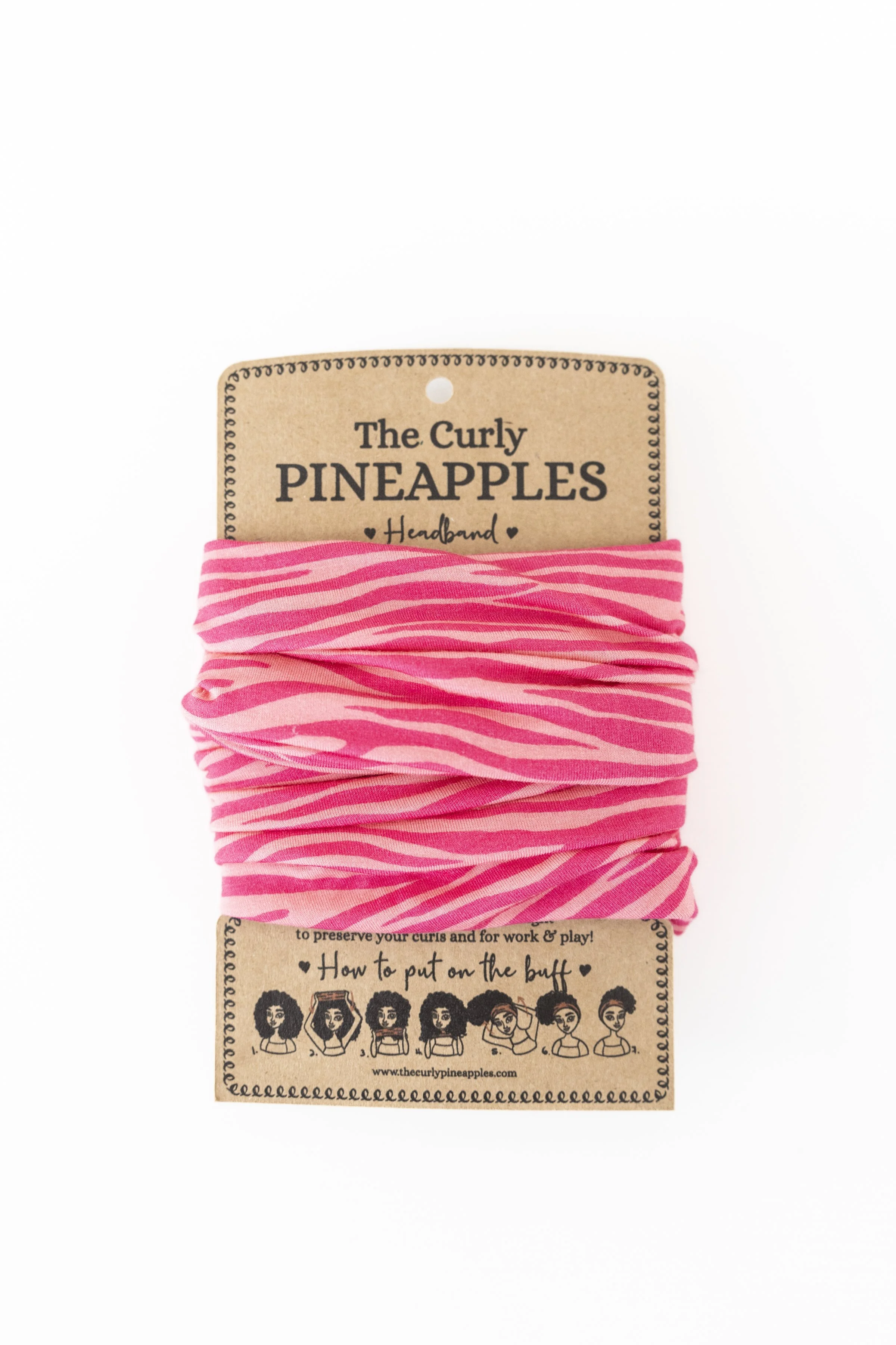 Pink Zebra Pineapple (Available also in Kids Size)