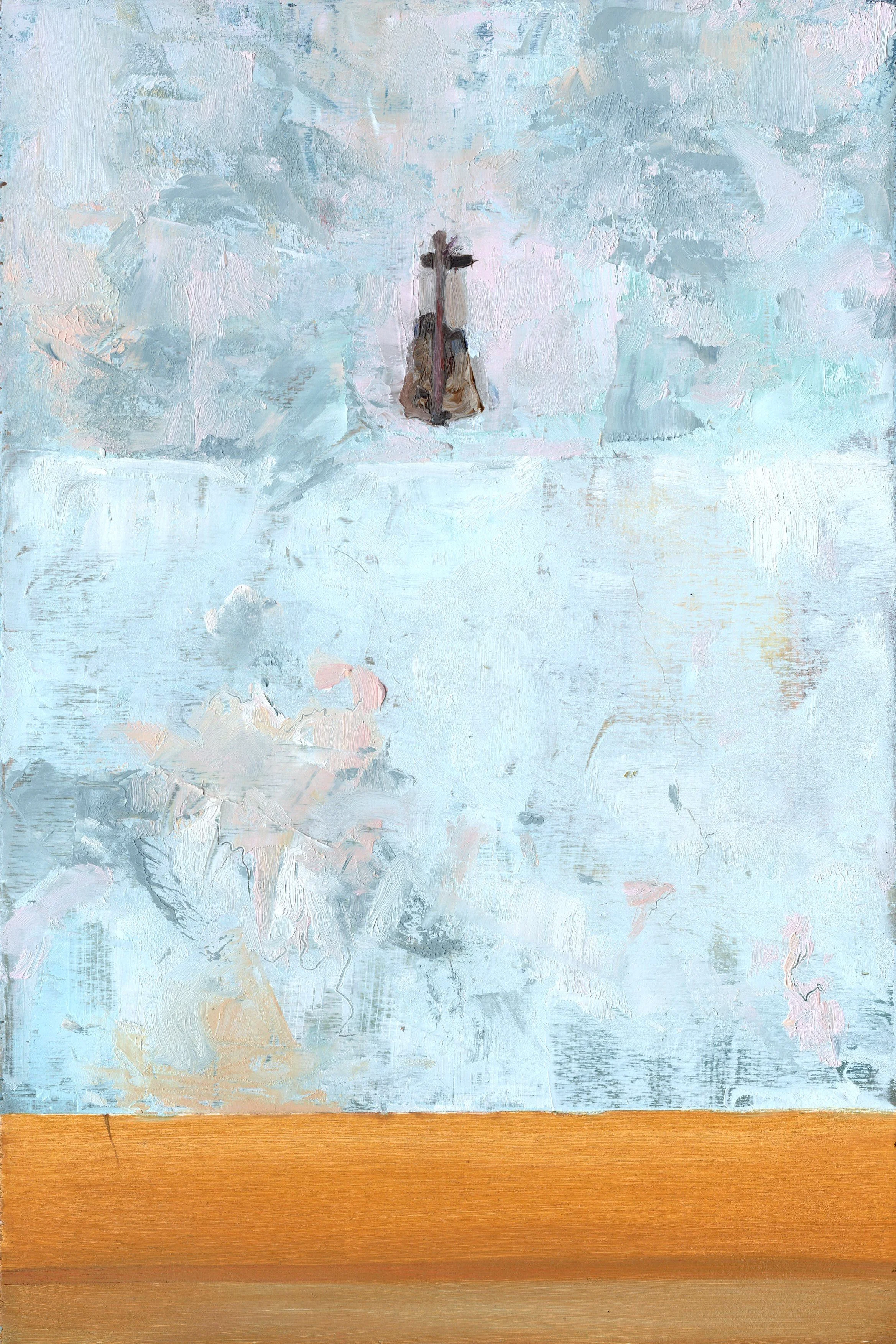 Found, Oil on wood panel, 30x20 cm, 2026