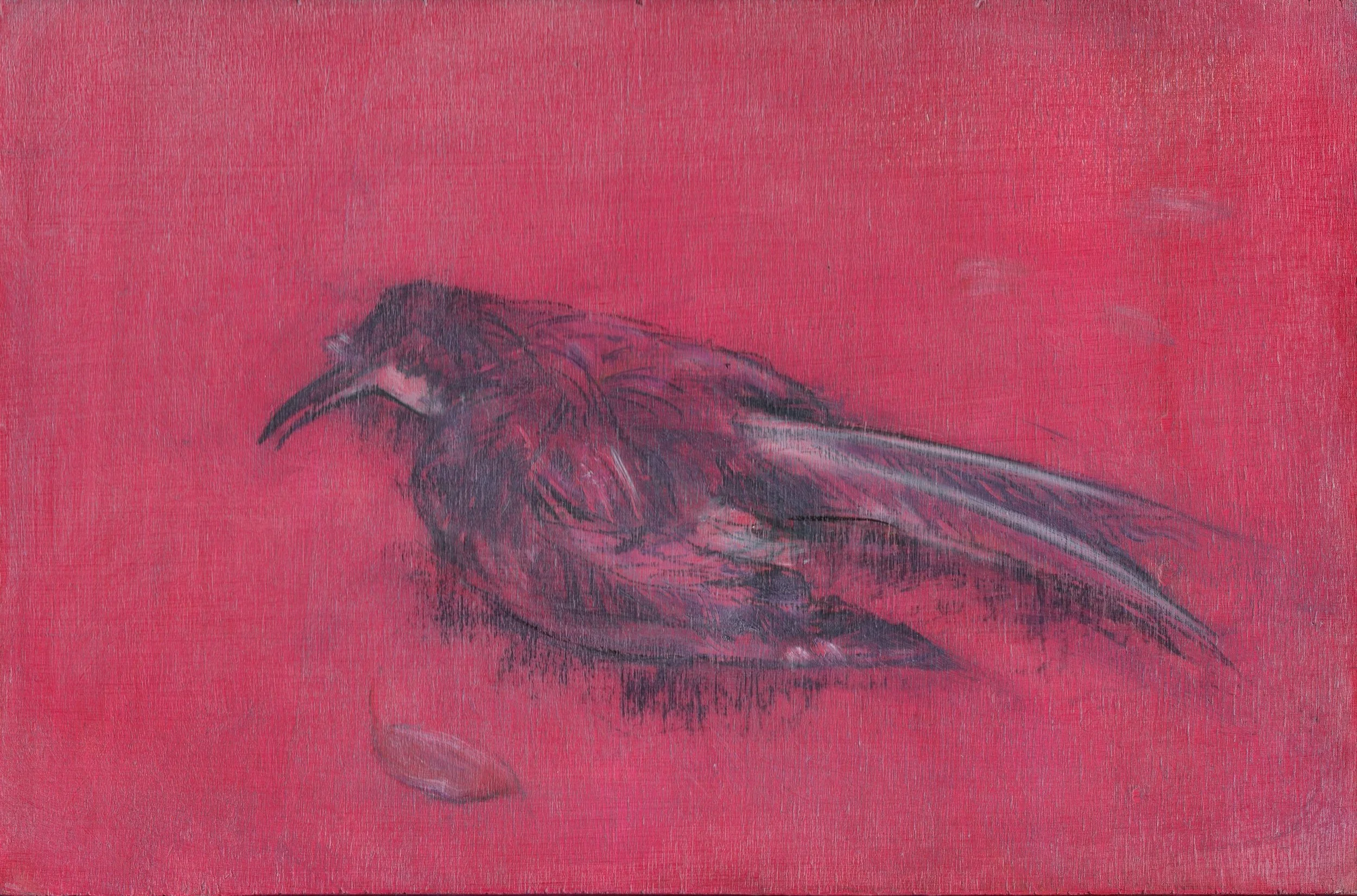 Things Are Not As They Should Be, oil on wood panel, 30x20 cm, 2026