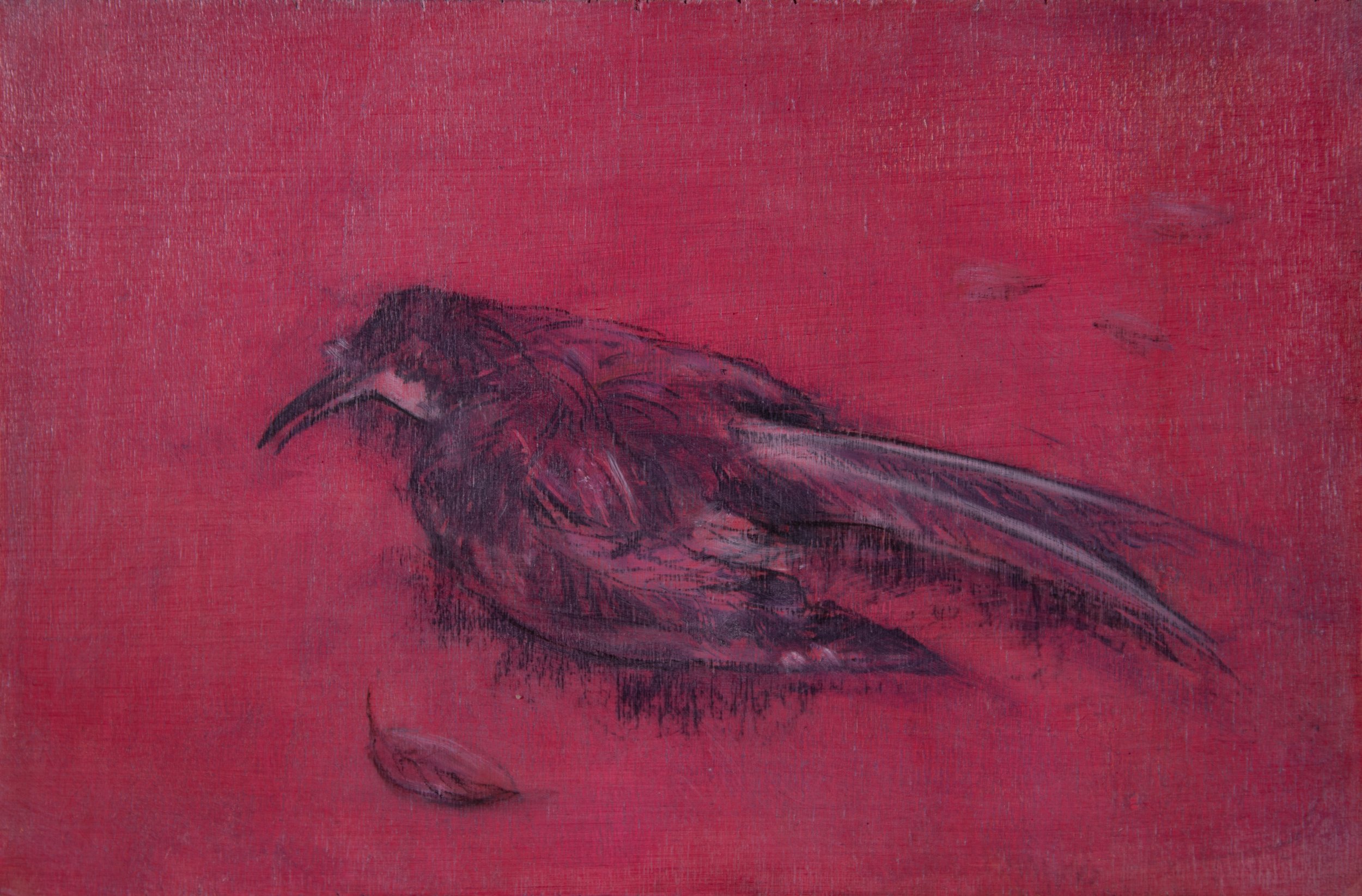 Things Are Not As They Should Be, oil on wood panel, 30x20 cm, 2026