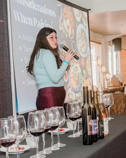 I had such a blast teaching Chocolate &amp; Wine Pairing at the @oregonchocolatefestival last weekend! As a huge wine nerd, I always appreciate the opportunity to nerd out with fellow foodies 🤓🍷🍫
Just a reminder to everyone to not be afraid of try