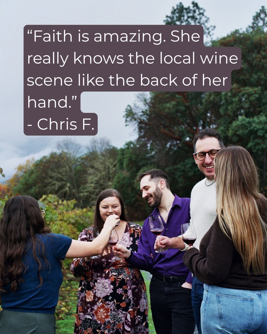 We couldn&rsquo;t have said it better ourselves 😎✨
Wine tours are booking up FAST for 2026! If you&rsquo;ve been waiting to book your perfect day in wine country, now is the time ⏰
Grab your calendar and your friends and head over to the link in our