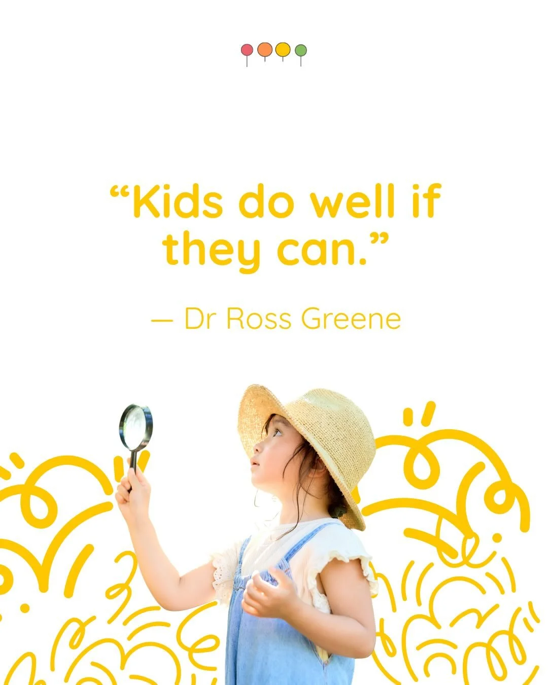 &ldquo;Kids do well if they can.&rdquo; &mdash; Dr Ross Greene ✨

A gentle reminder that behaviour often reflects a skill gap, not unwillingness.
Connection + support > correction. 💛