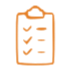 Clipboard with checklist and checkmarks